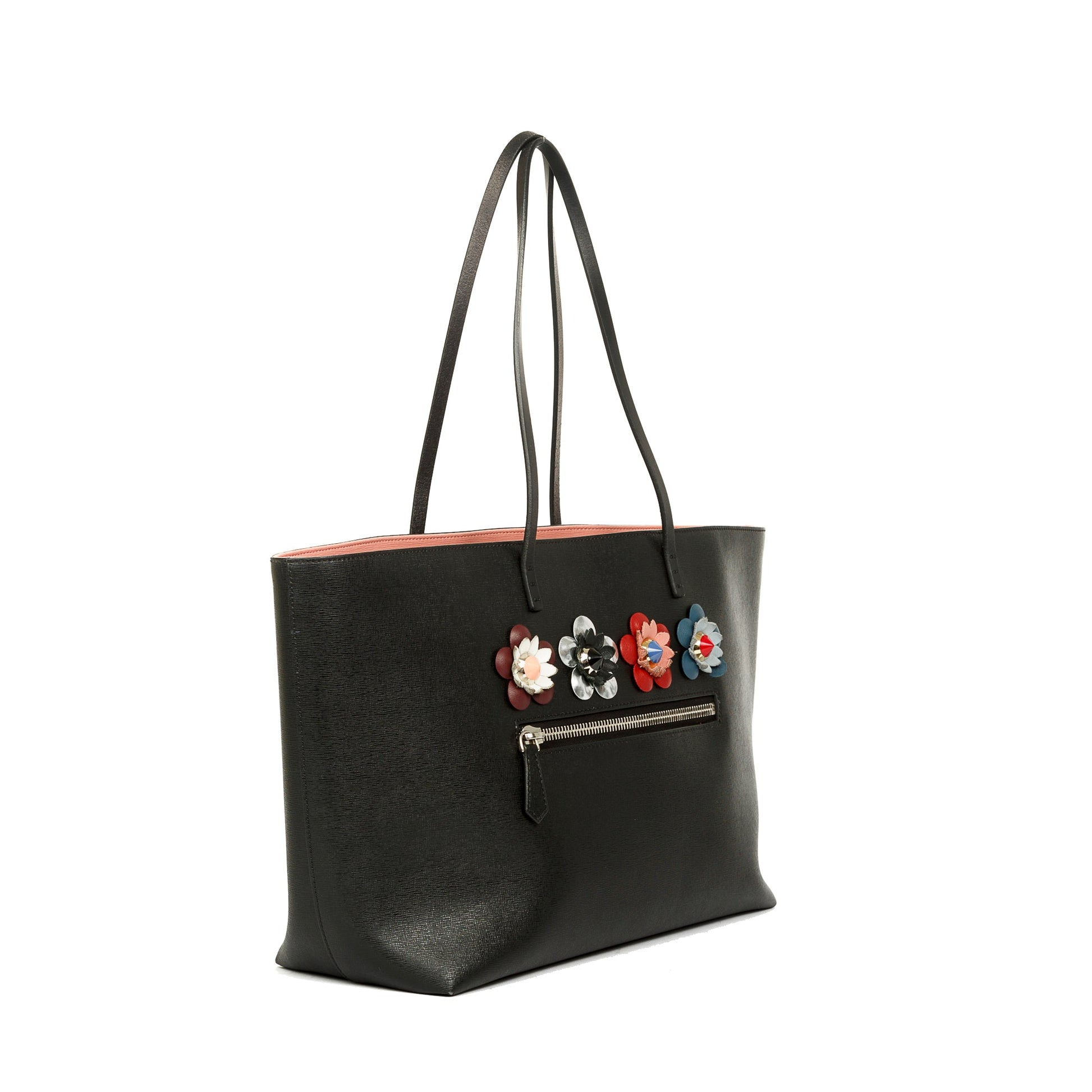 Fendi Flowerland Roll Tote Tote Bag