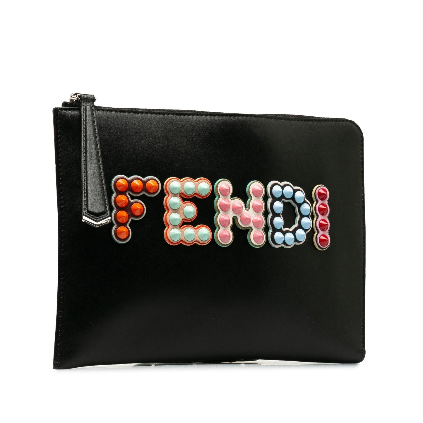 Fendi Fun Fair Studded Clutch Shg Isvuj2 Clutch Bag