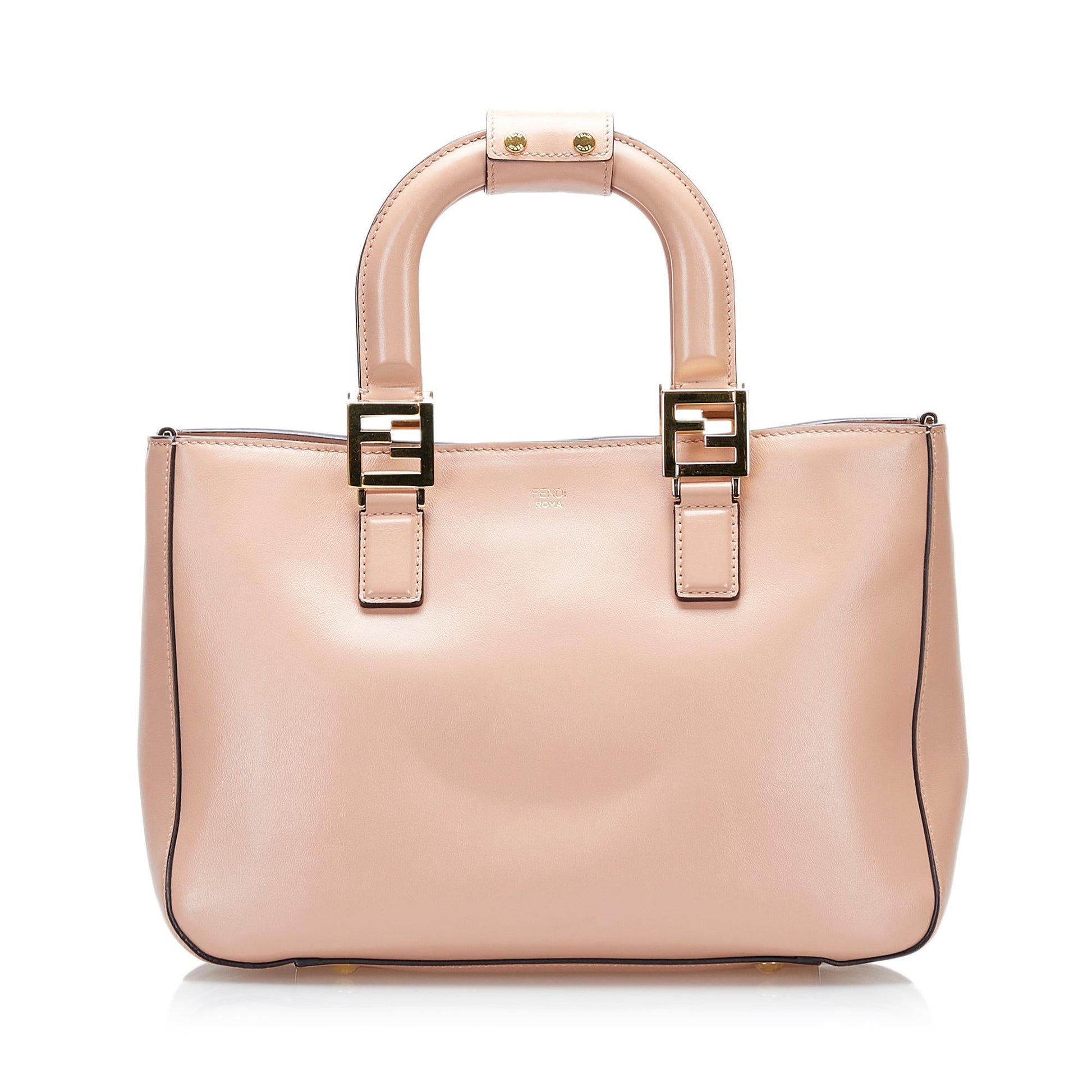 Fendi Gloria Satchel Shg 4Hlvpv Leather Satchel Bag