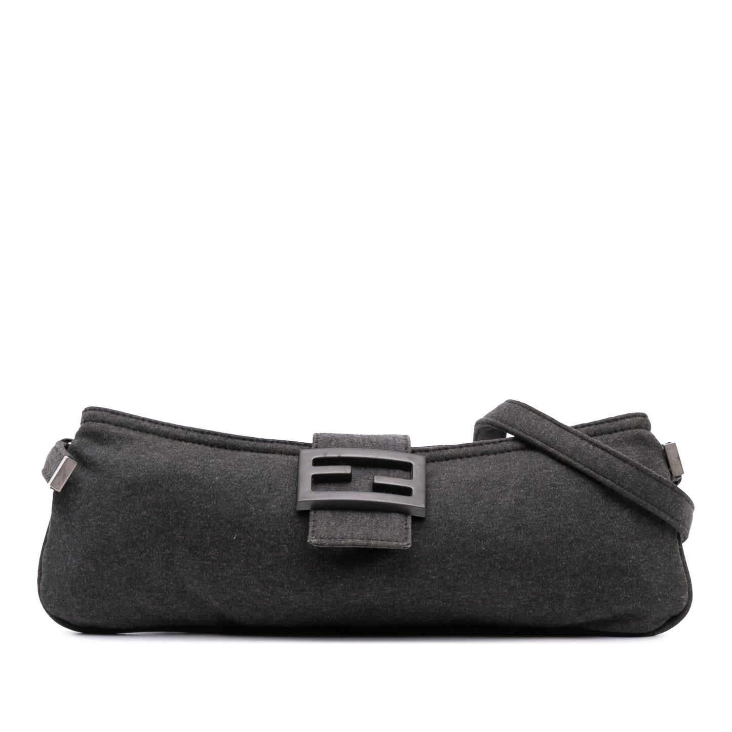 Fendi Jersey Baguette Crossbody Shoulder Bag