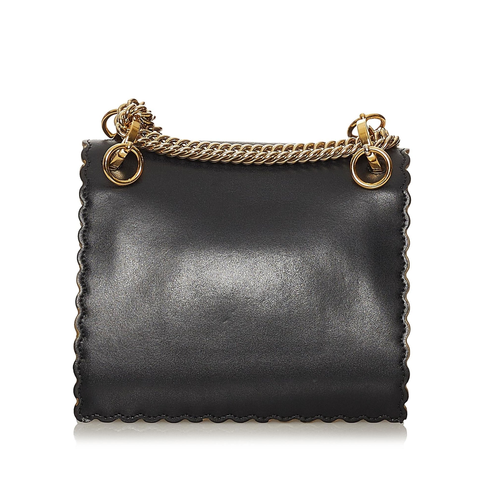 Fendi Kan Crossbody Bag Shg P9Bvim Leather