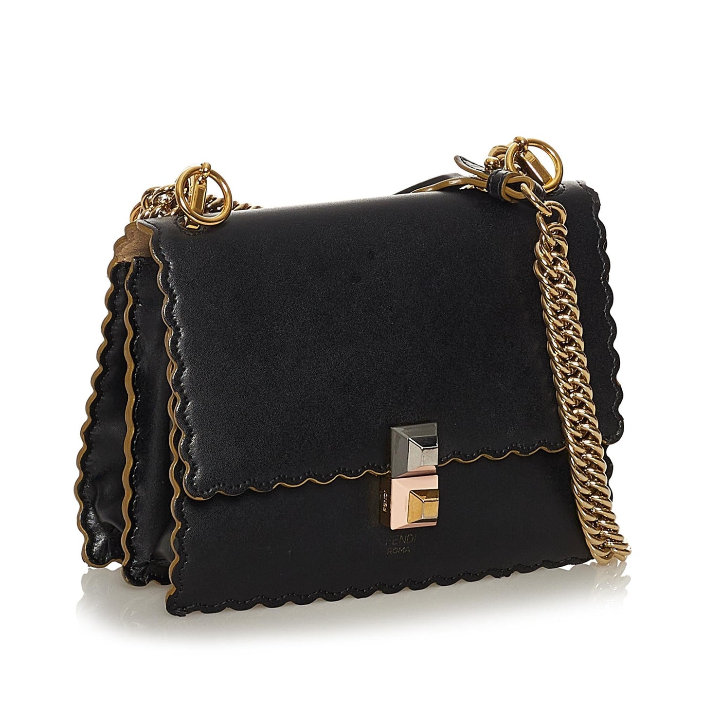 Fendi Kan Crossbody Bag Shg Iqhi8R Leather
