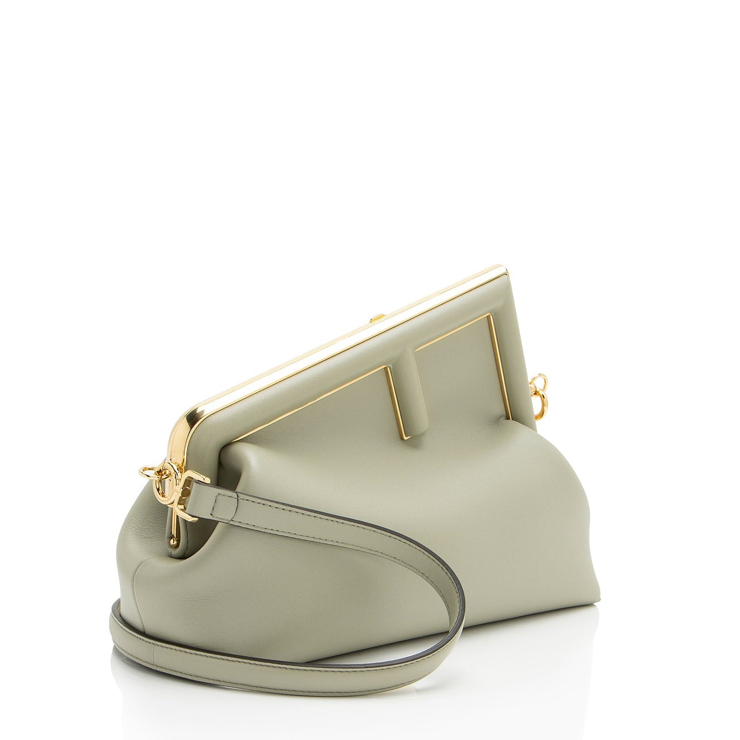 Fendi First Shoulder Bag Lambskin Medium