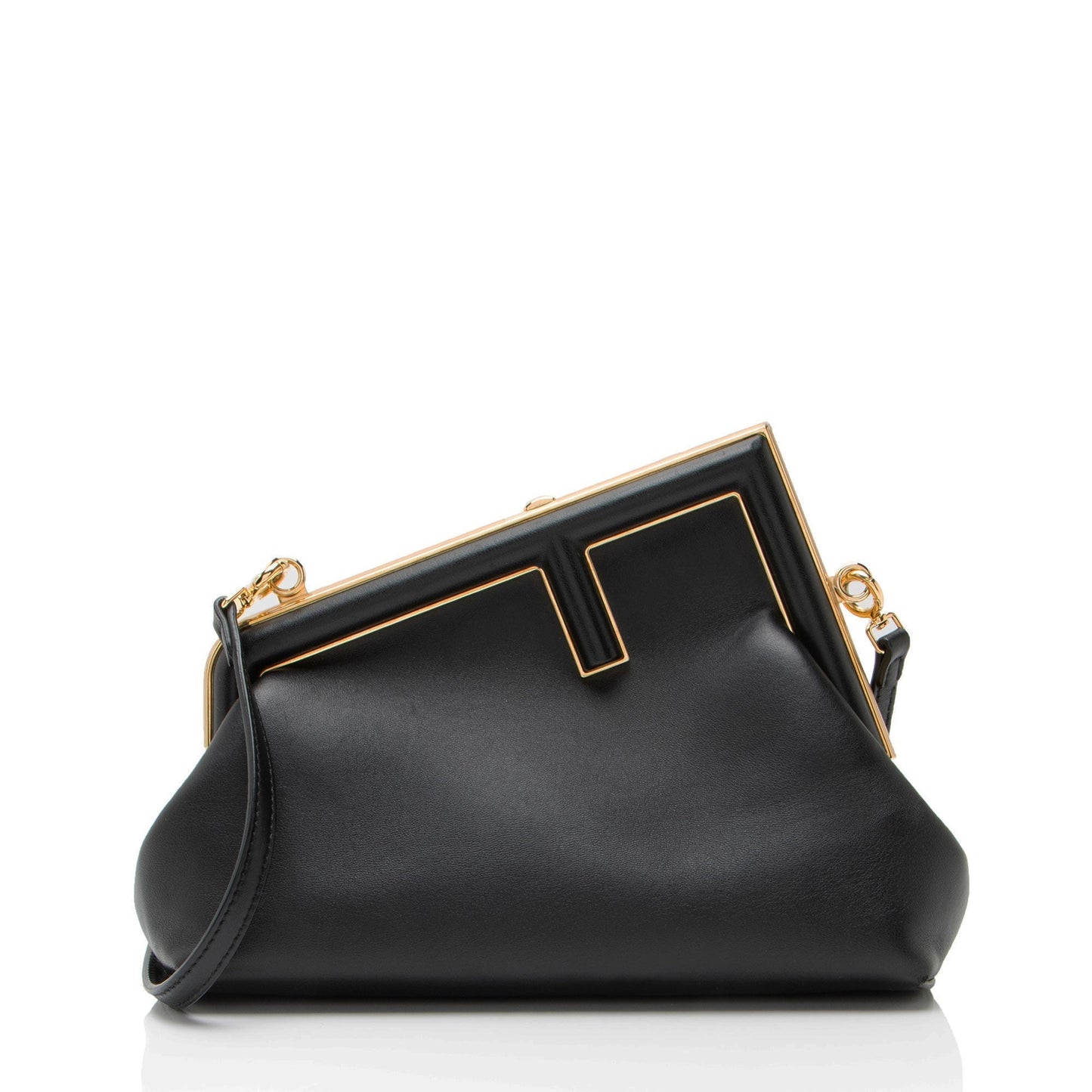 Fendi First Shoulder Bag Lambskin Small