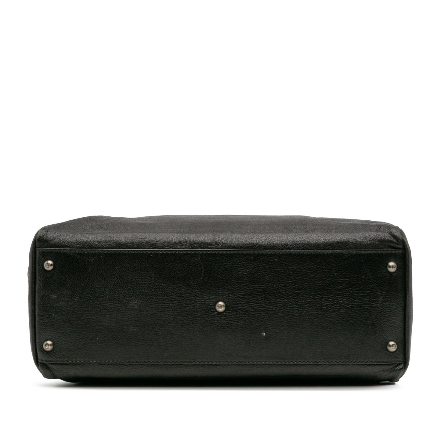 Fendi Goatskin Peekaboo Iconic Satchel Large Satchel Bag
