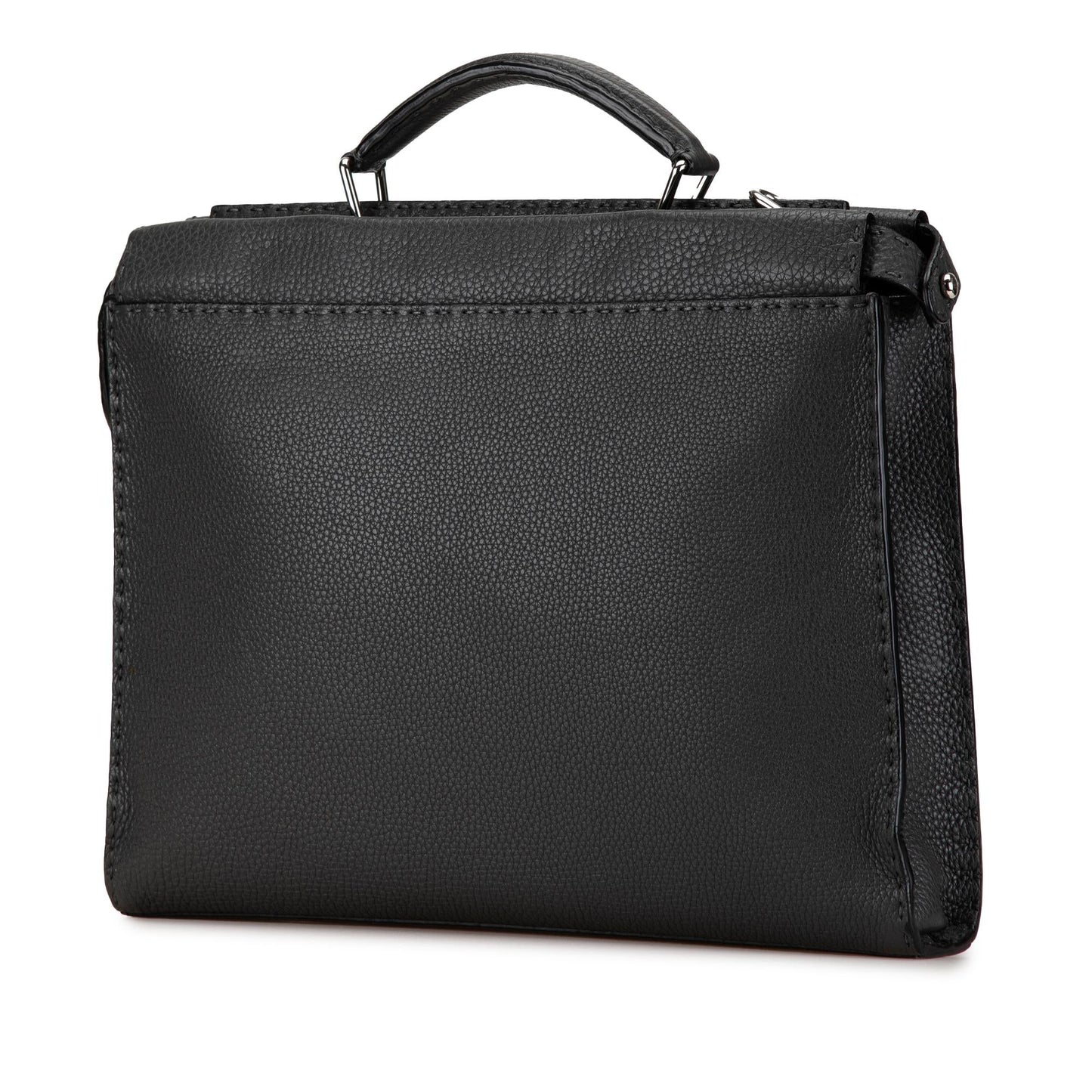 Fendi Selleria Peekaboo Iconic Fit Bag Leather Large Tote Bag Iconic Fit Bag