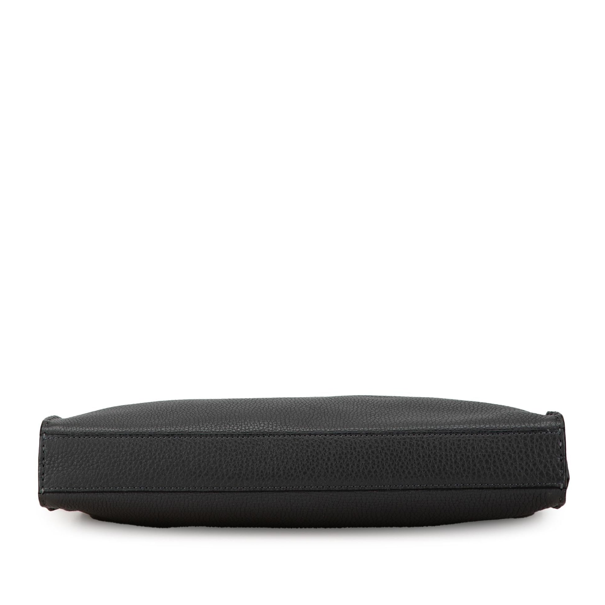 Fendi Selleria Peekaboo Iconic Fit Bag Leather Large Tote Bag