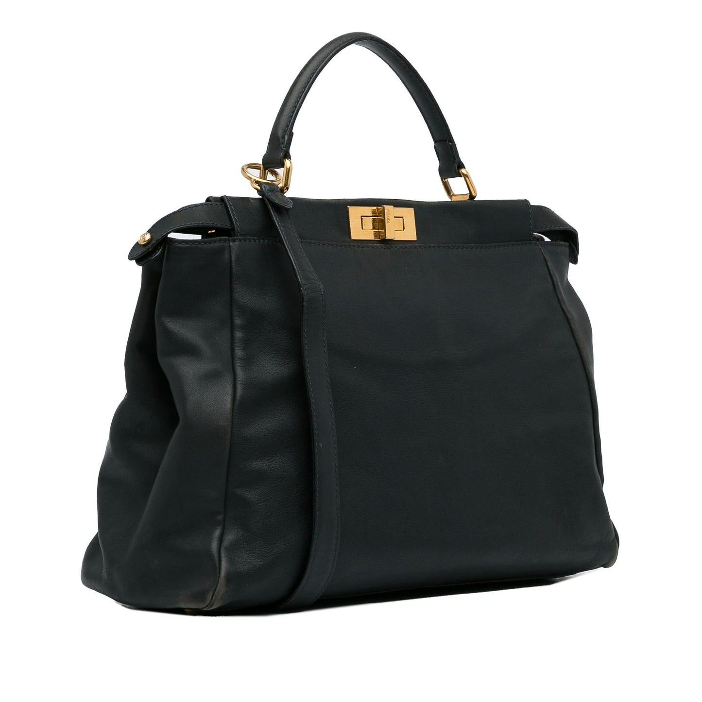 Fendi Peekaboo Satchel Shg Yekejs Large Satchel Bag