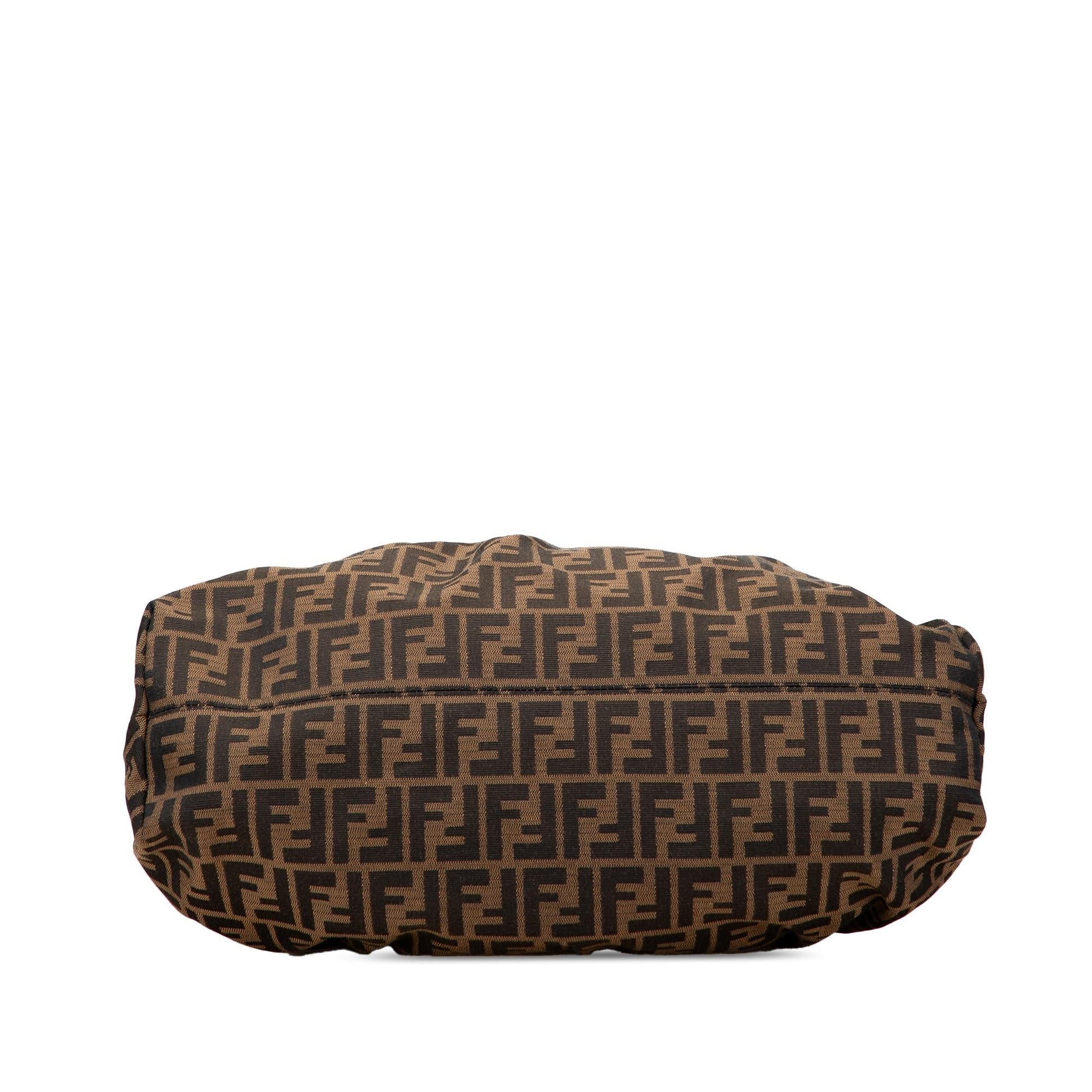 Fendi Zucca Chef Shoulder Bag Canvas Large