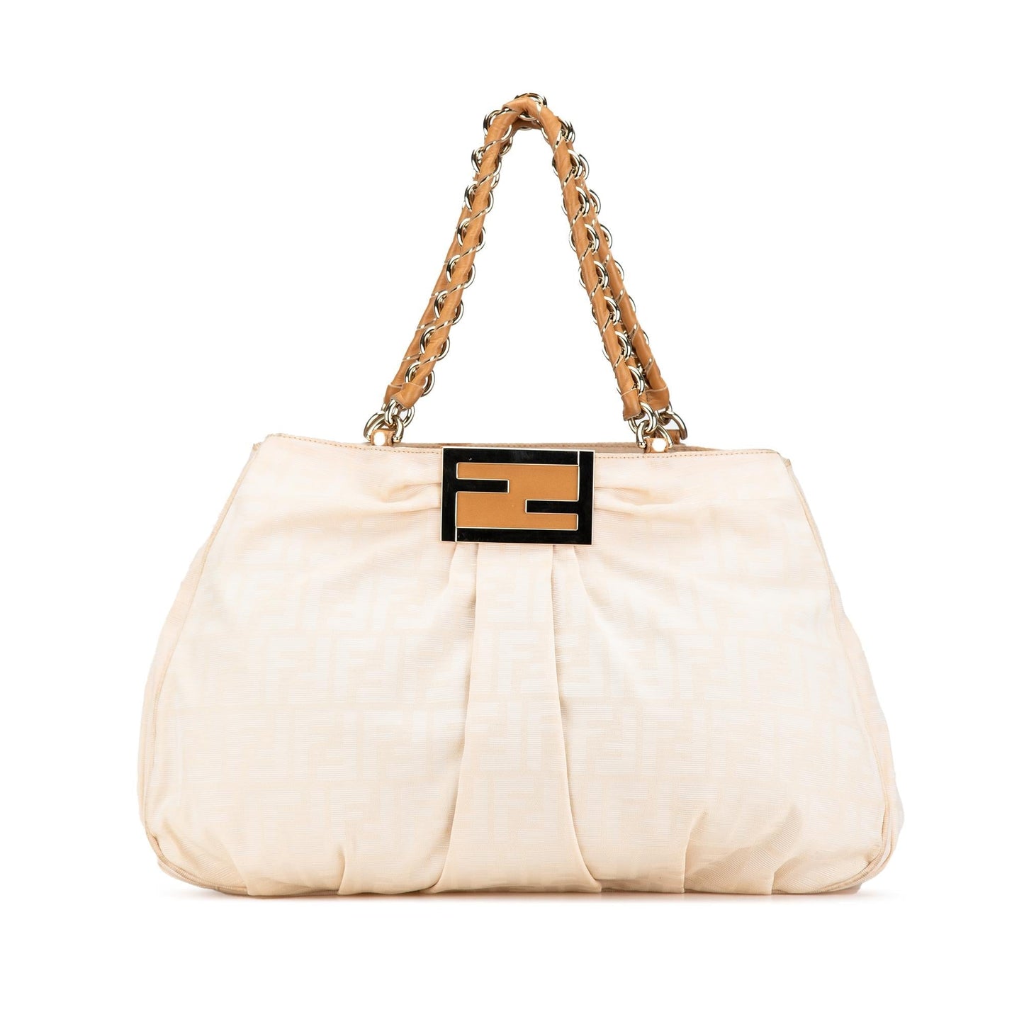 Fendi Zucca Mia Tote Canvas Large Tote Bag Tote Shg 5Ckpw6