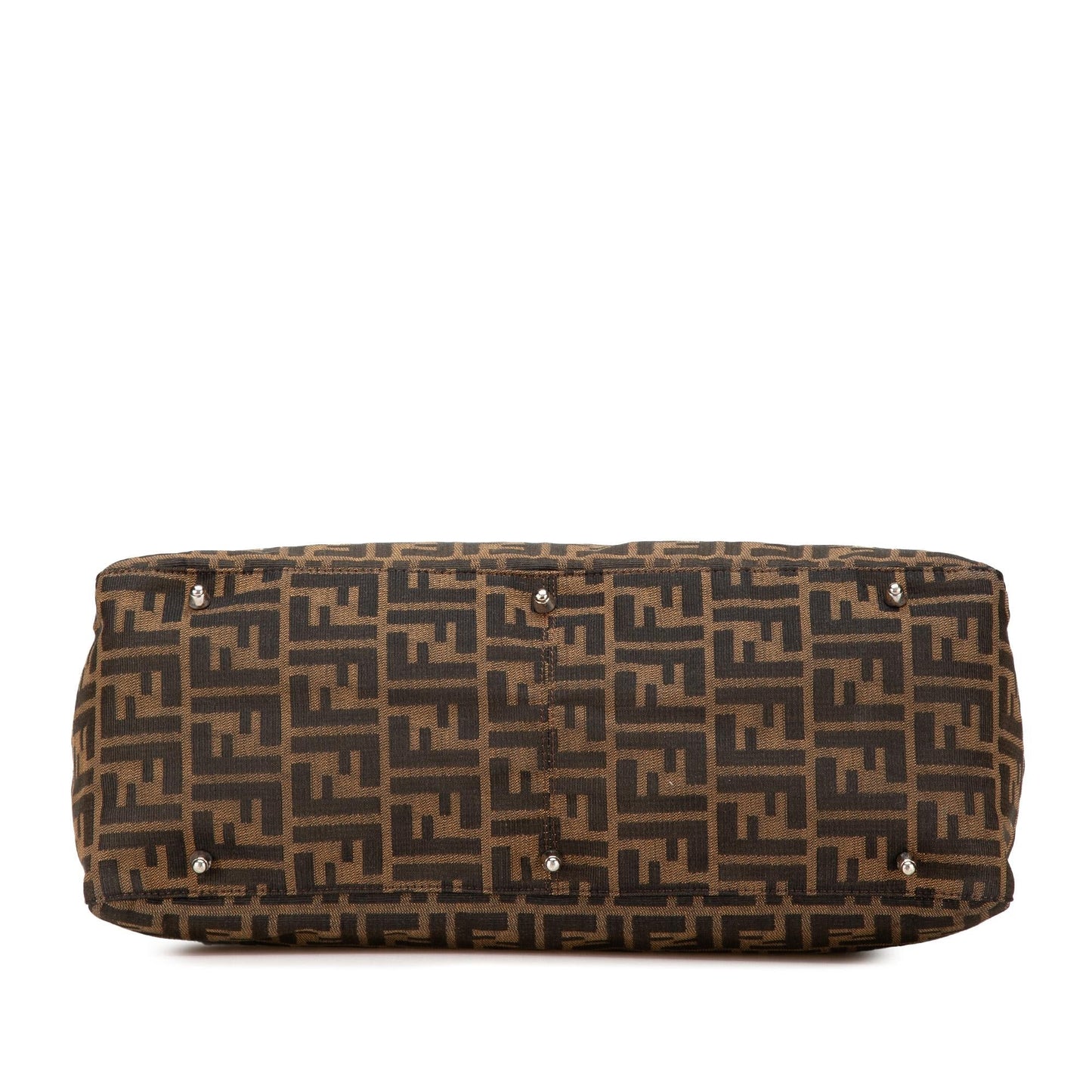Fendi Zucca Twins Tote Canvas Large Tote Bag Twins Tote 4
