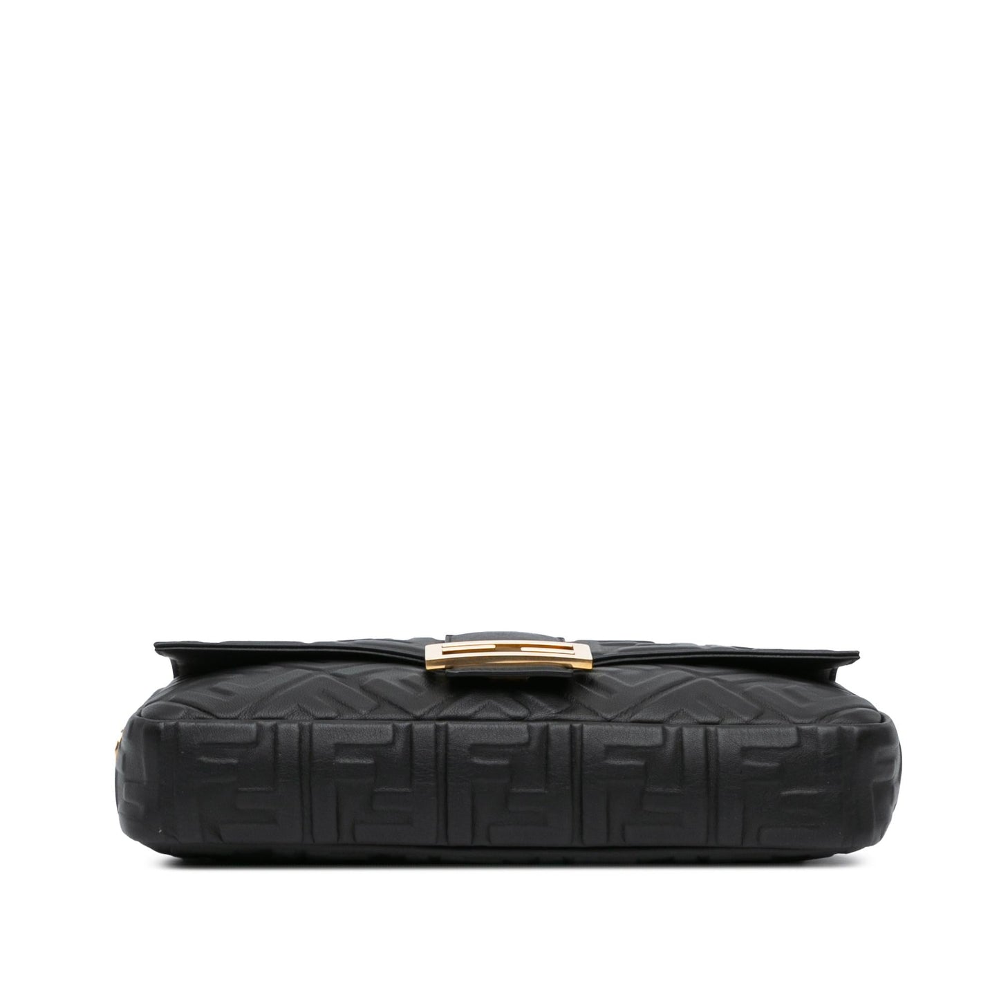Fendi Zucca Baguette Satchel Shg 8Ihum8 Leather Large Embossed Satchel Bag