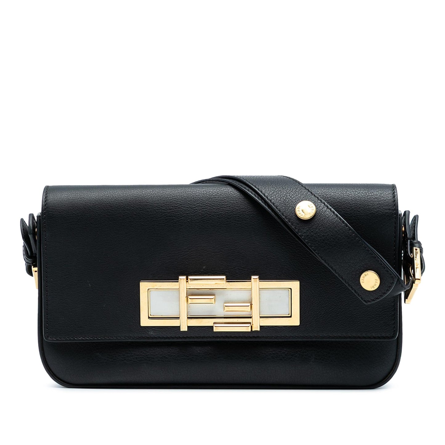 Fendi 3Baguette Shoulder Bag Leather