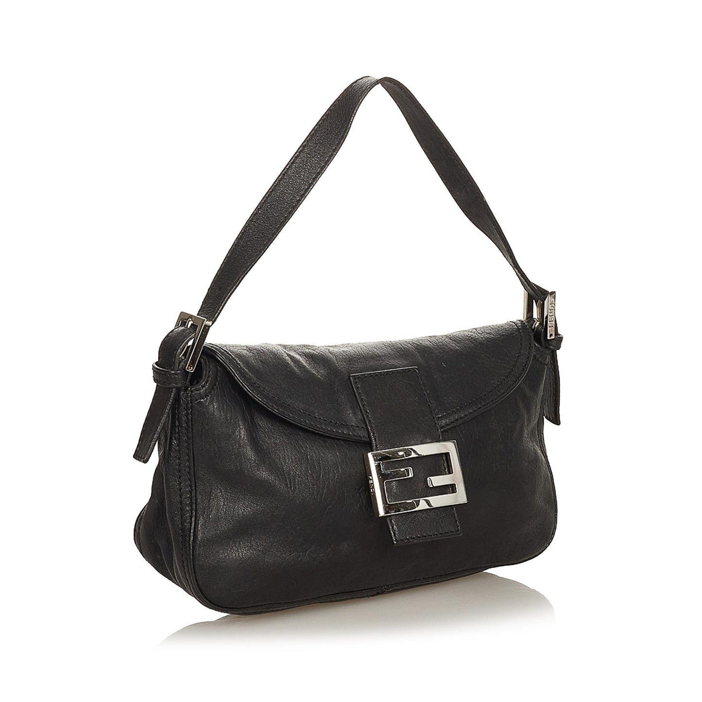 Fendi Baguette Shg Handbag Leather Shoulder Bag Baguette Shg 26237