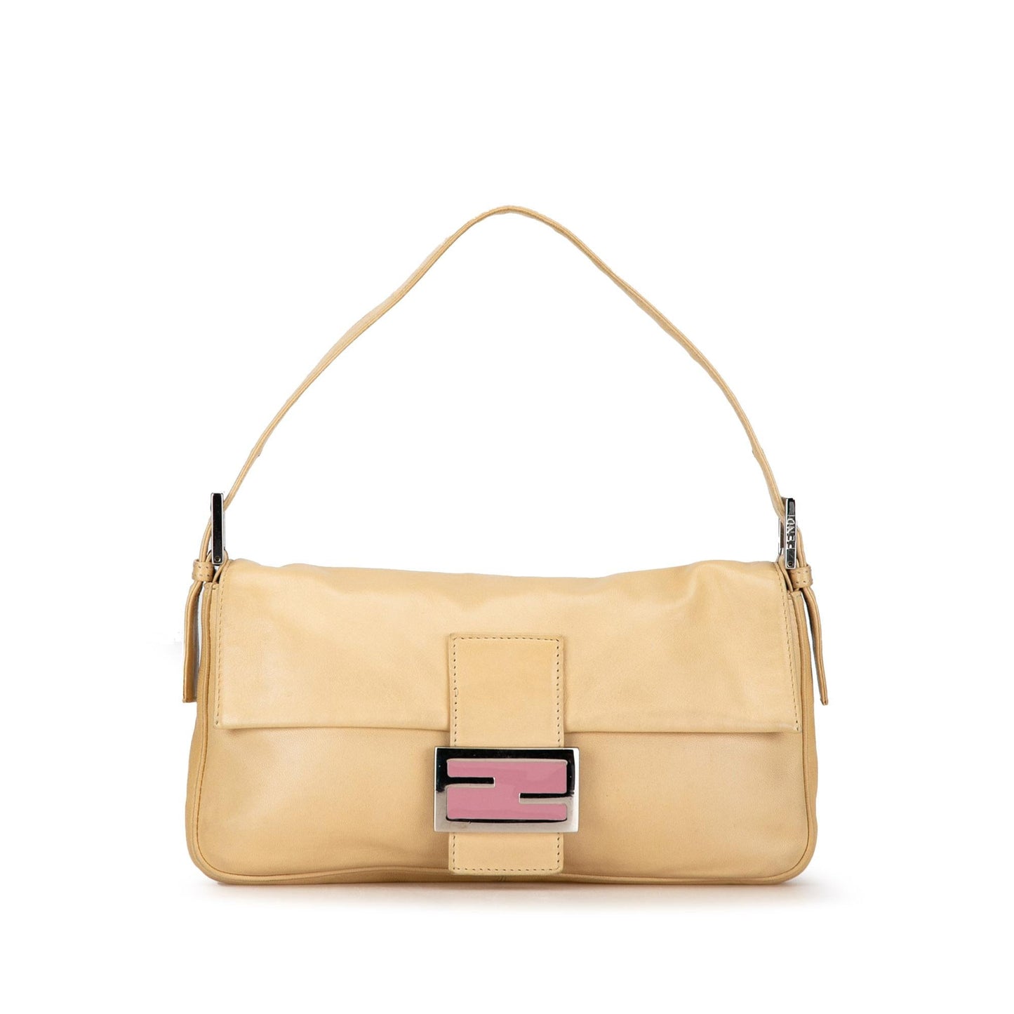 Fendi Baguette Shg Edgvha Shoulder Bag Leather