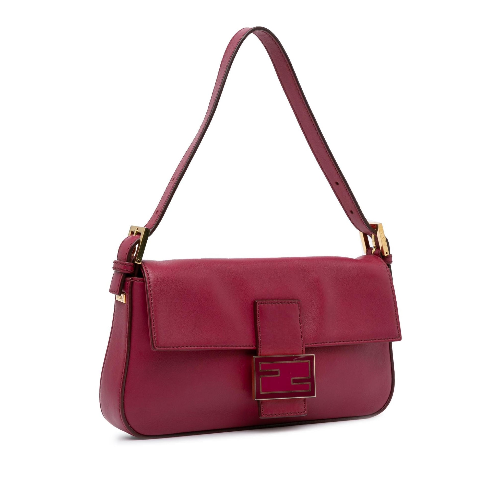 Fendi Baguette Shg Pfd6Vq Shoulder Bag Leather