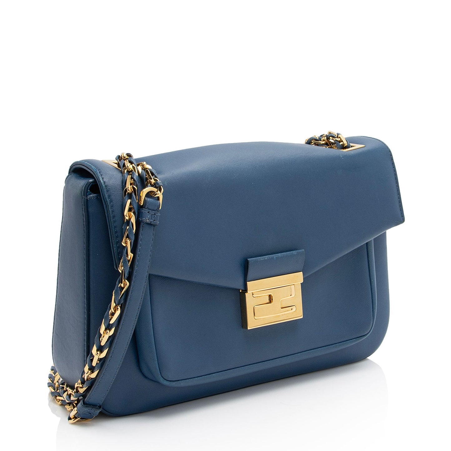 Fendi Be Baguette Shoulder Bag Leather