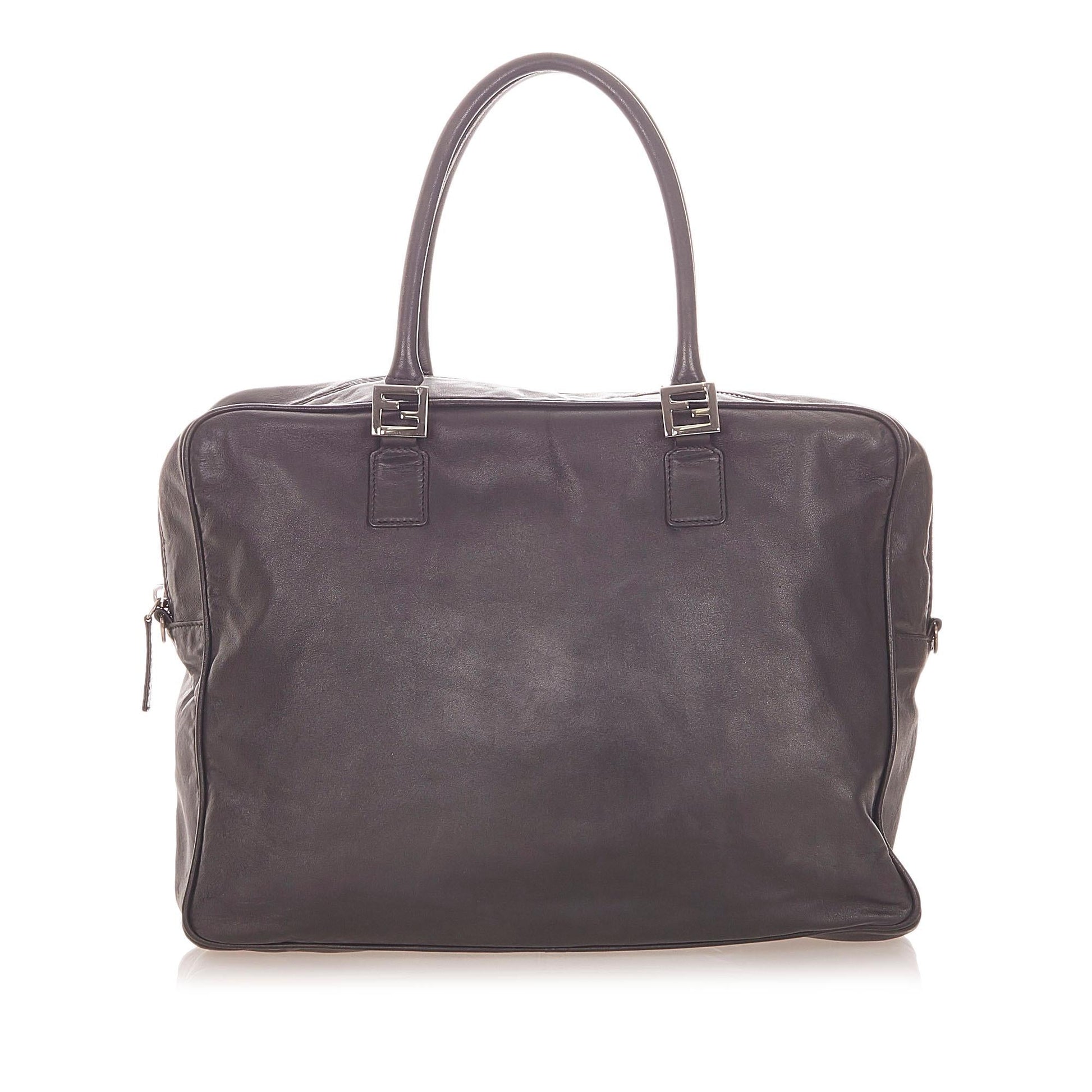 Fendi Business Bag Shg Leather Tote Bag