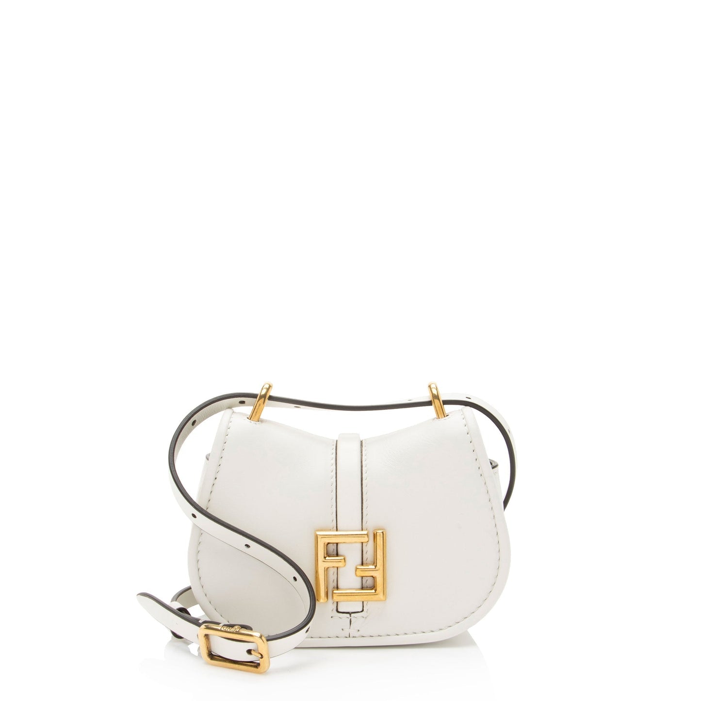 Fendi Mon Nano Shoulder Bag Leather Nano Shoulder Bag