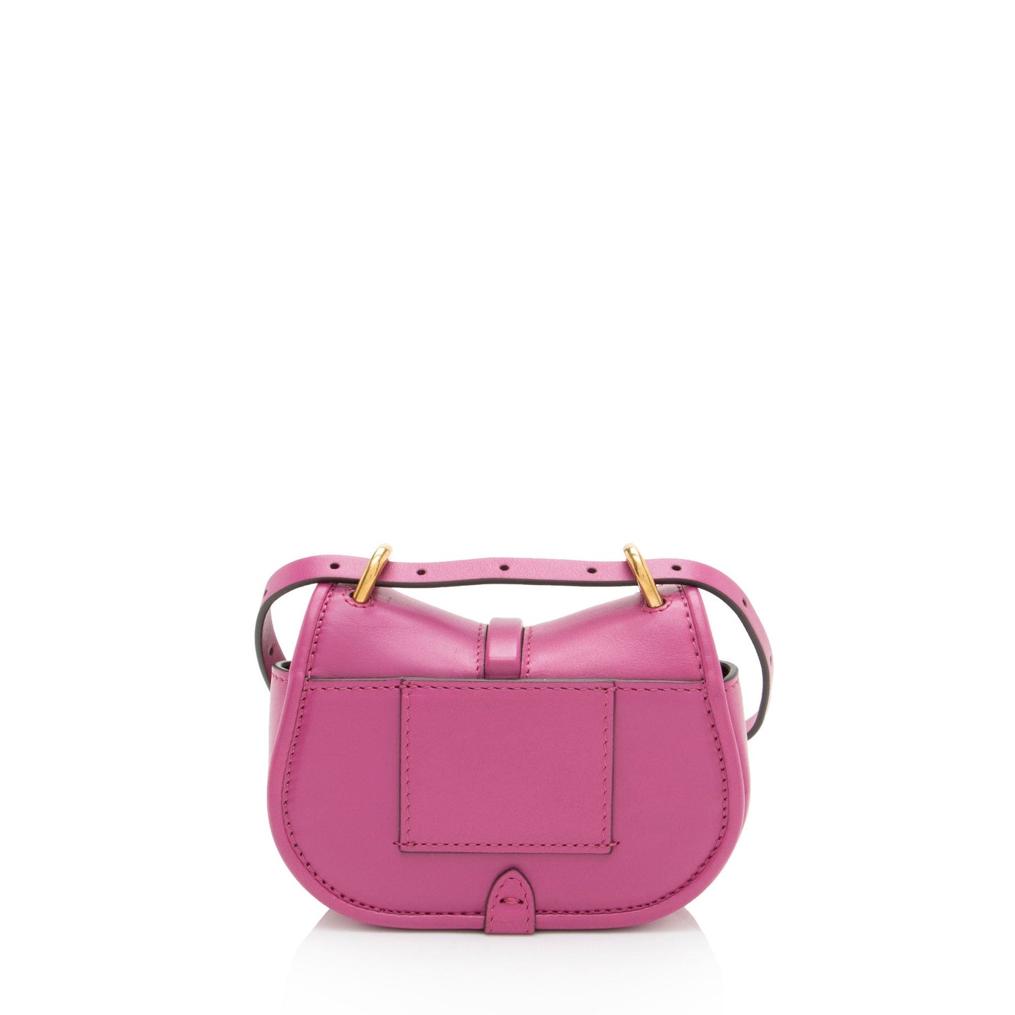 Fendi Mon Nano Shoulder Bag Leather