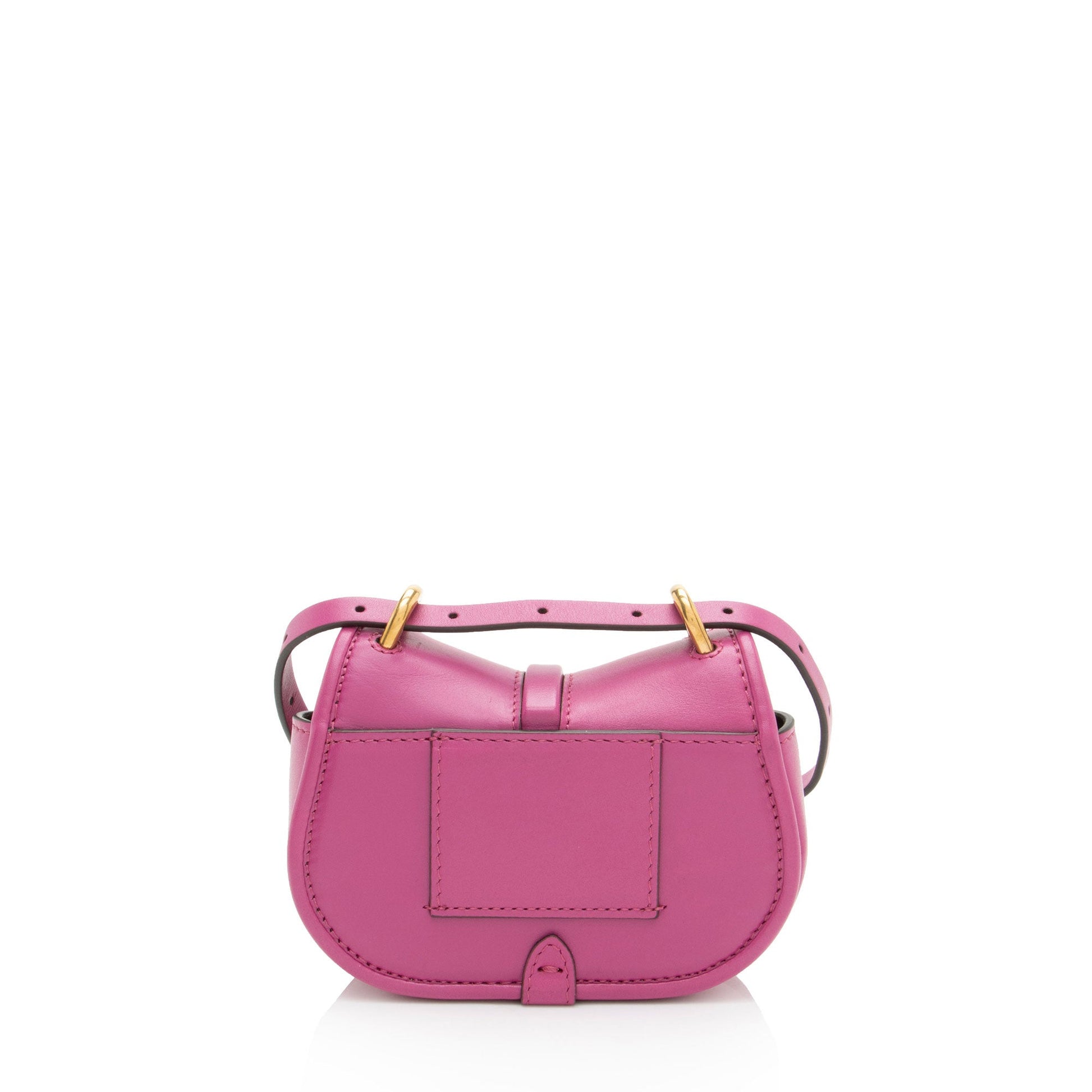 Fendi Mon Nano Shoulder Bag Leather