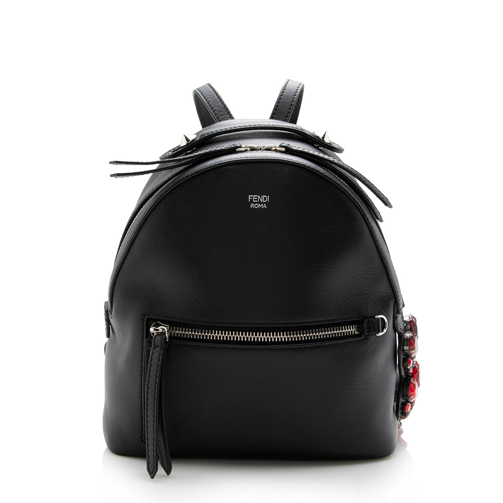 Fendi Crystal By The Way Backpack Final Sale Shf Leather Mini Shoulder Bag