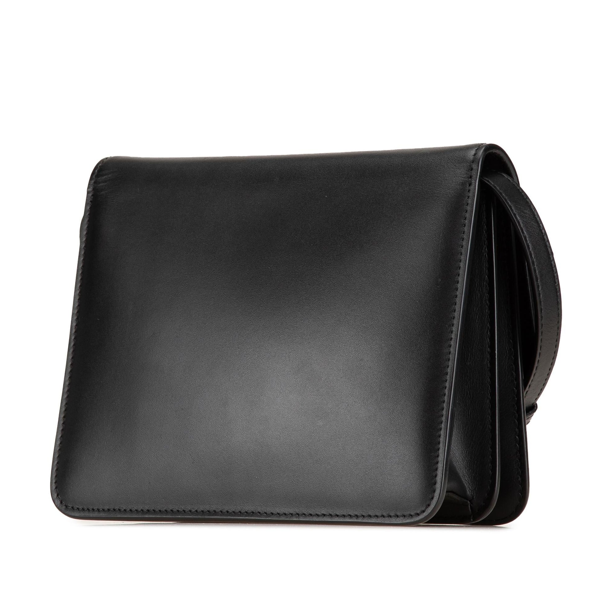 Fendi Crystal Fab Crossbody Leather Crossbody Bag Crossbody Shg 6Qzc91