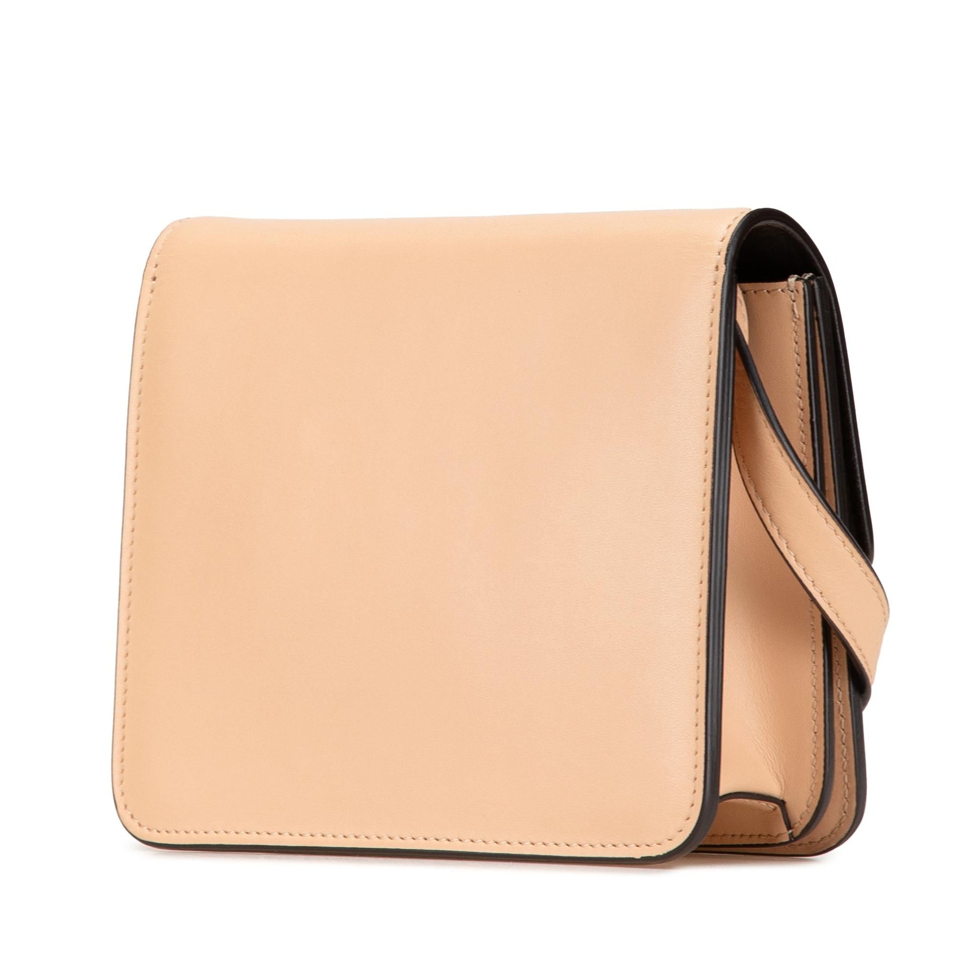 Fendi Crystal Fab Crossbody Leather Crossbody Bag Crystal Fab Crossbody