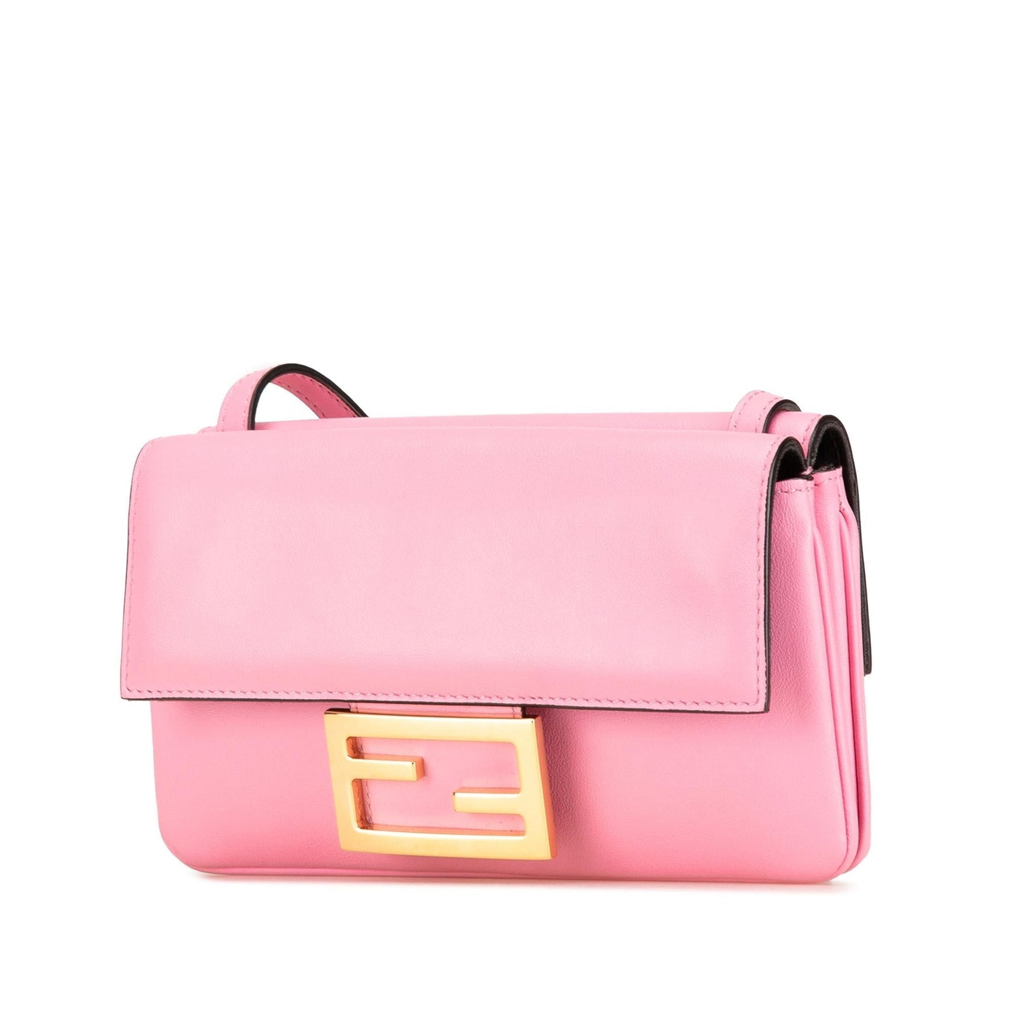 Fendi Duo Baguette Crossbody Bag Leather Shoulder Bag Baguette Shg I8Frcu