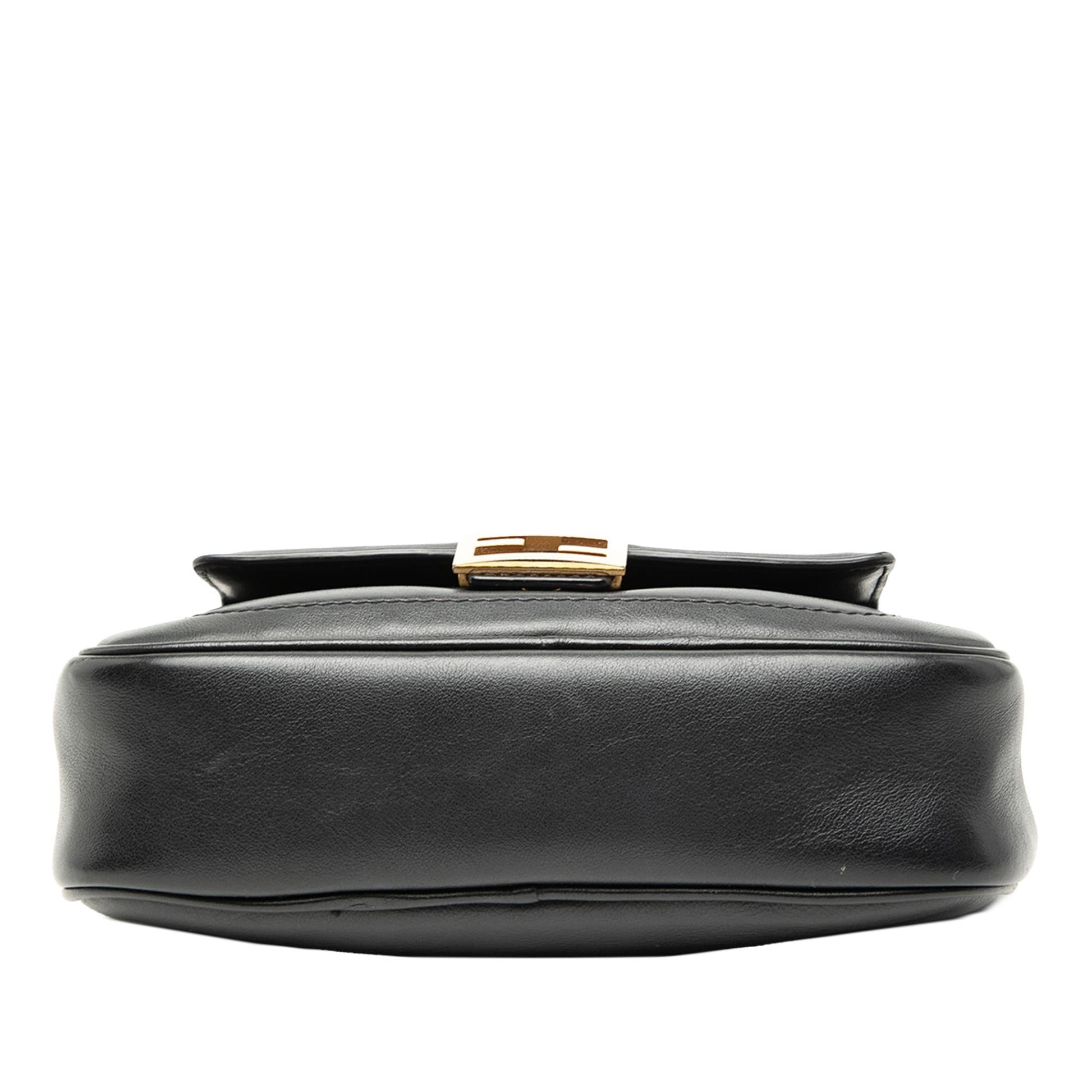 Fendi Easy Baguette Crossbody Leather Shoulder Bag