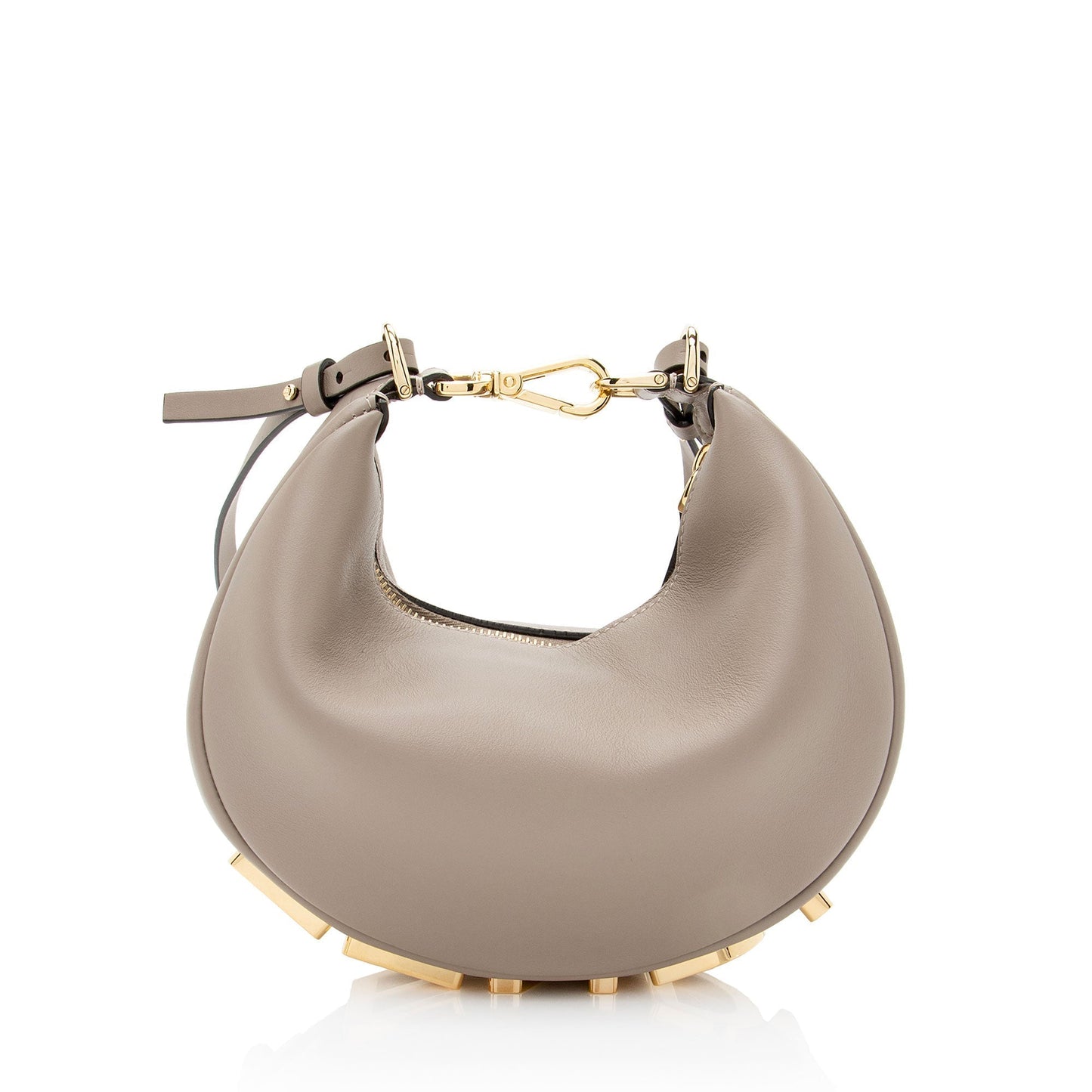Fendi graphy Hobo Final Sale Leather Mini Shoulder Bag
