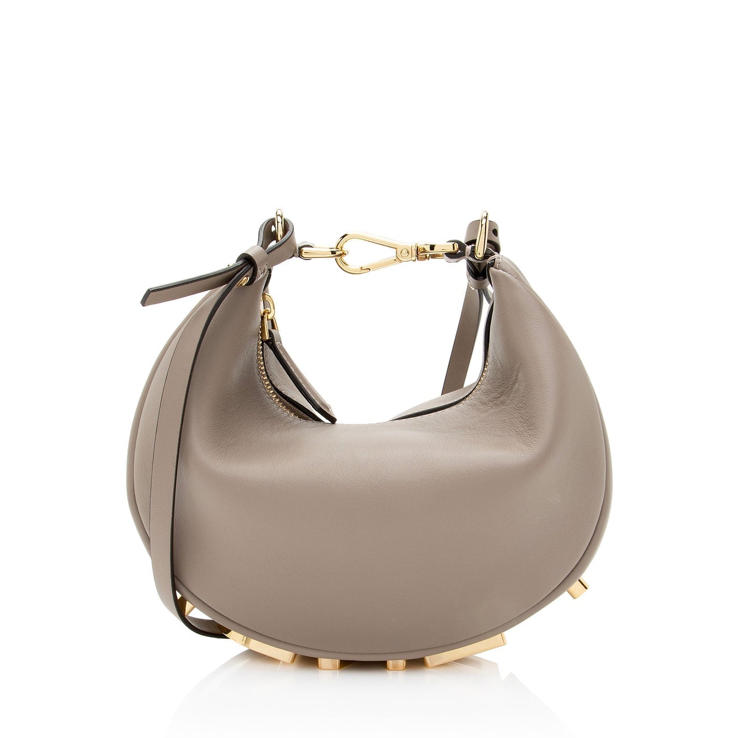 Fendi graphy Hobo Final Sale Leather Mini Shoulder Bag