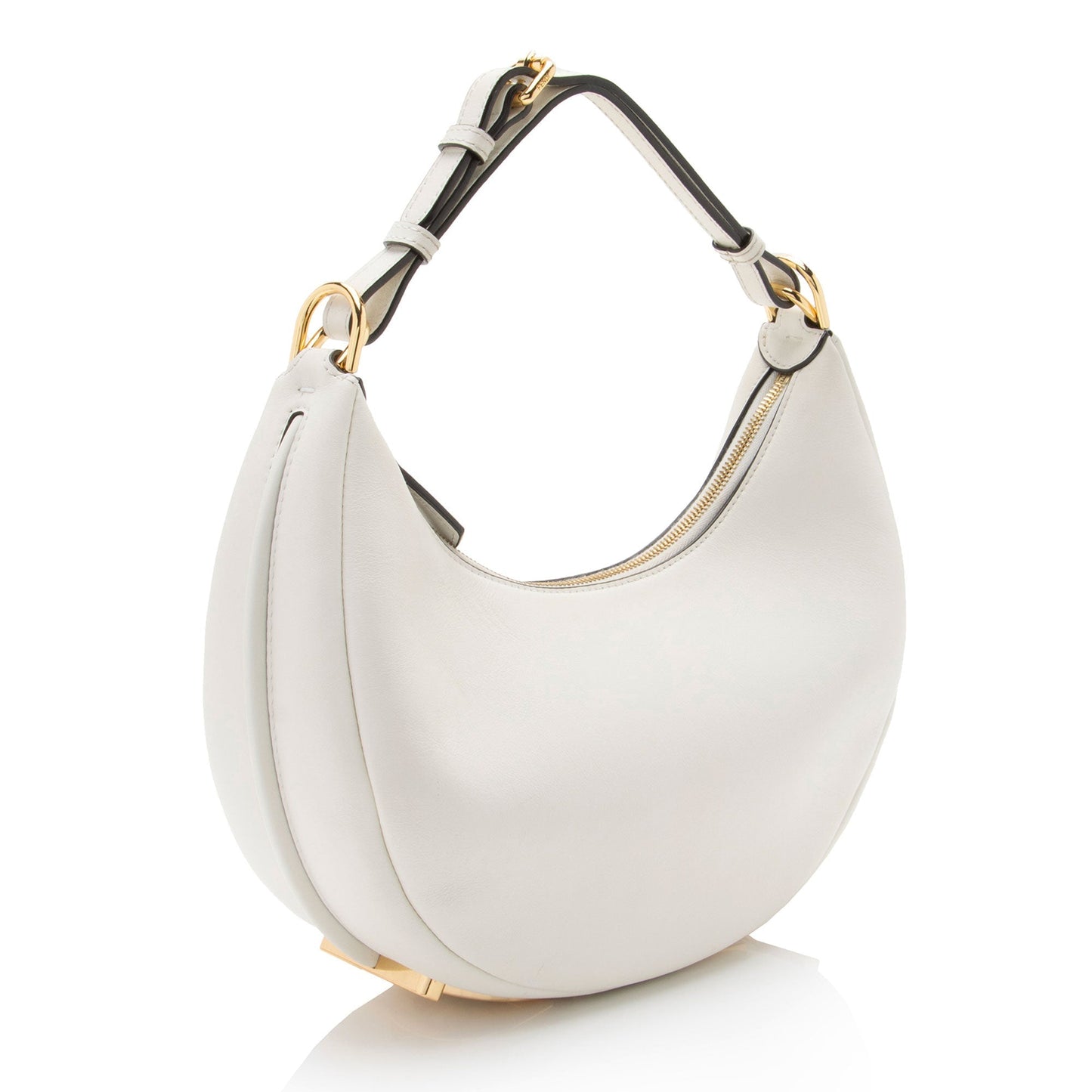 Fendi graphy Hobo Leather Small Shoulder Bag Hobo Shf Uslvuq