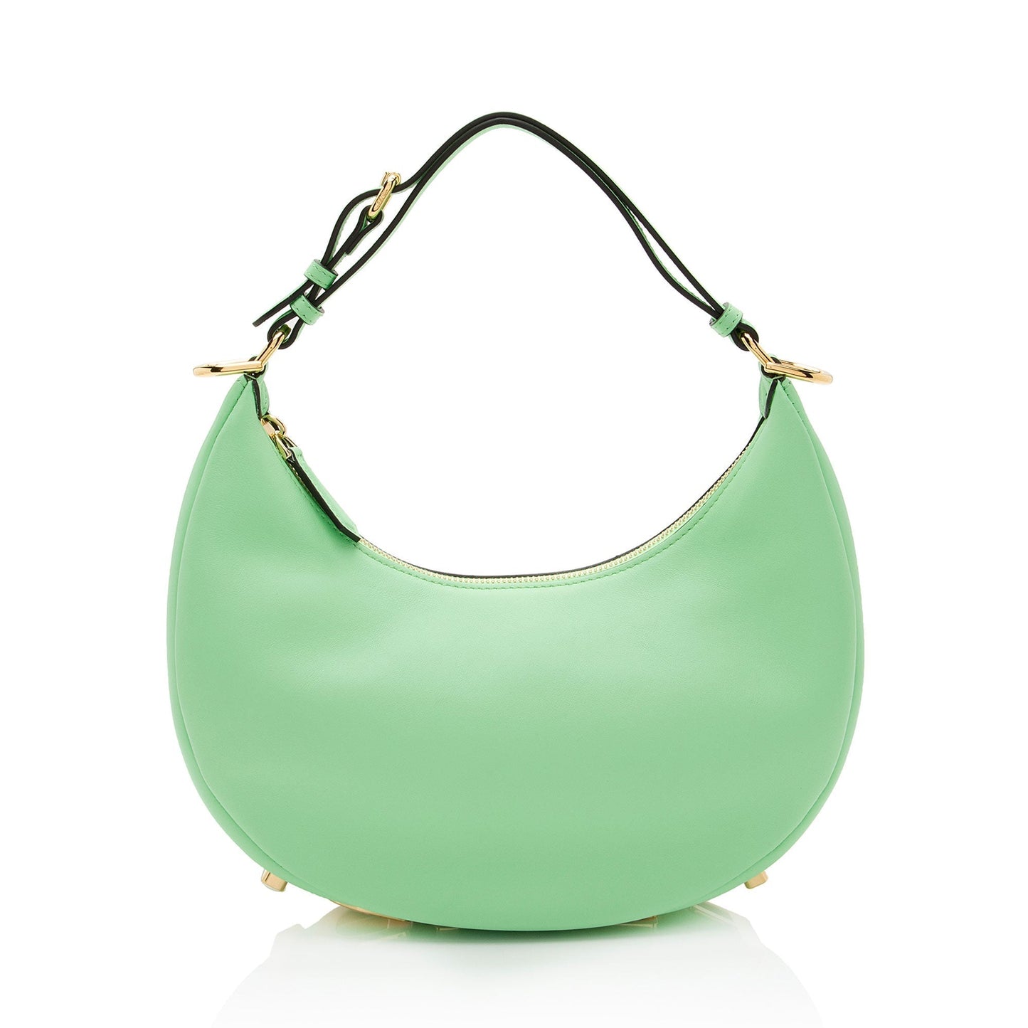 Fendi graphy Hobo Leather Small Shoulder Bag Hobo Shf W2Fi4N
