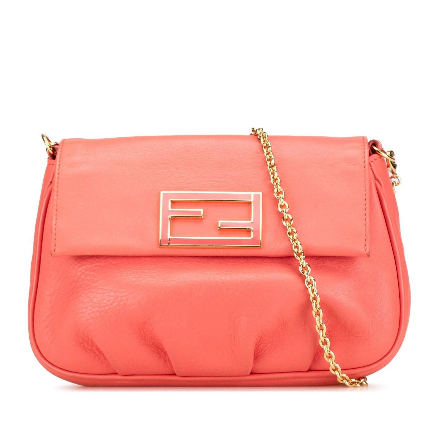 Fendi sta Pochette Crossbody Shg Tovf1F Leather Crossbody Bag