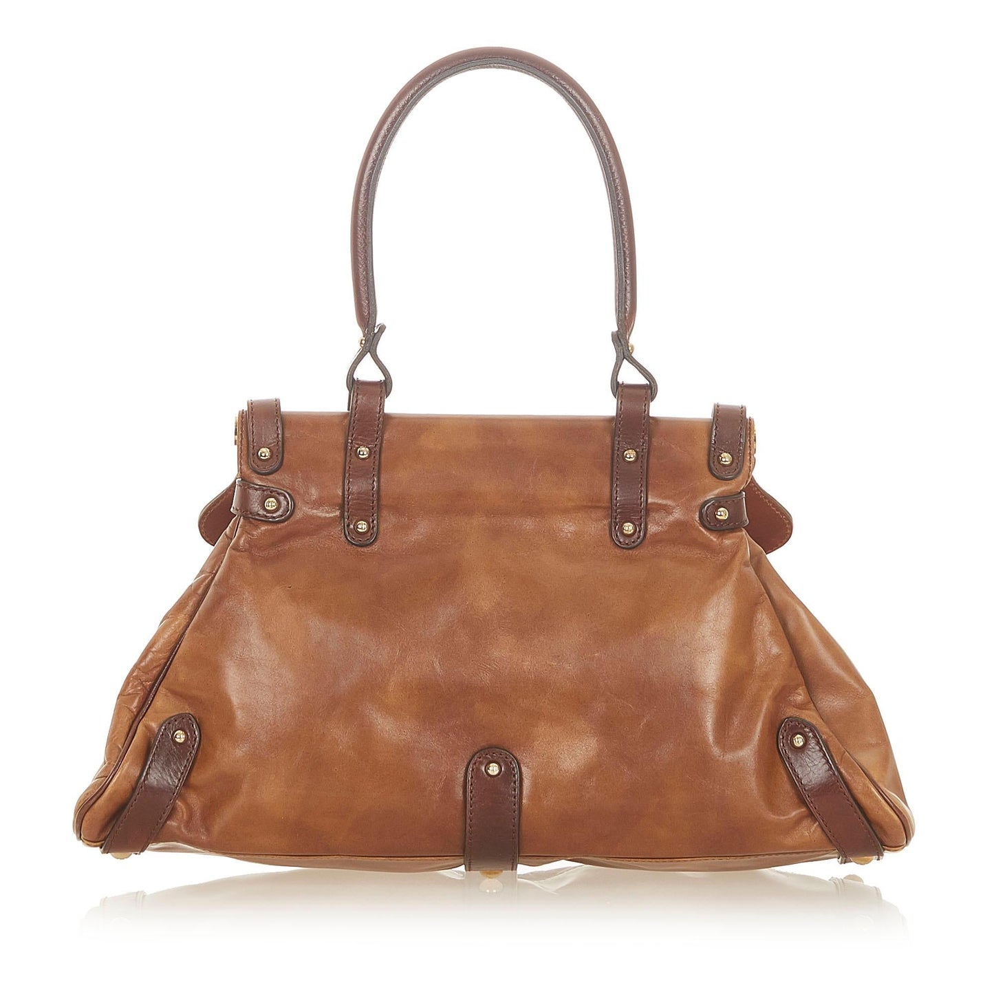 Fendi Handbag Shg Leather Satchel Bag