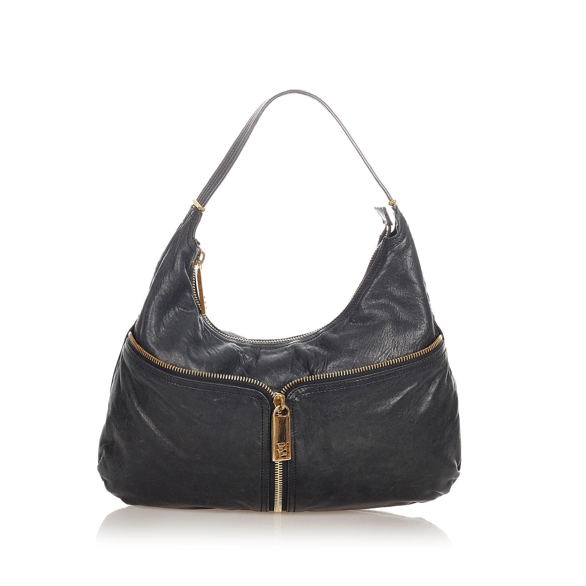 Fendi Hobo Bag Shg Leather Shoulder Bag Bag Shg 22208