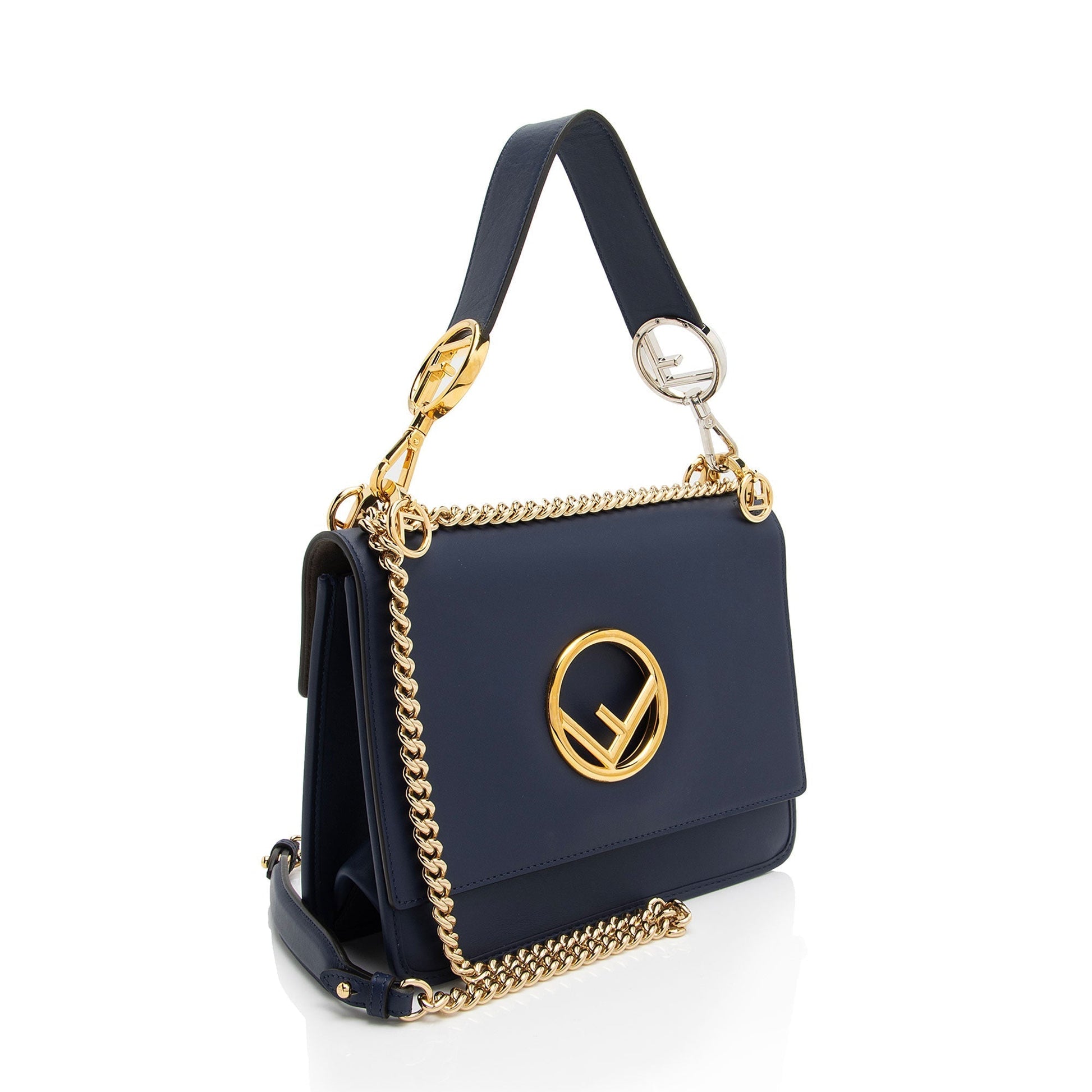 Fendi Kan Shoulder Bag Shf Gdnkcj Leather Medium