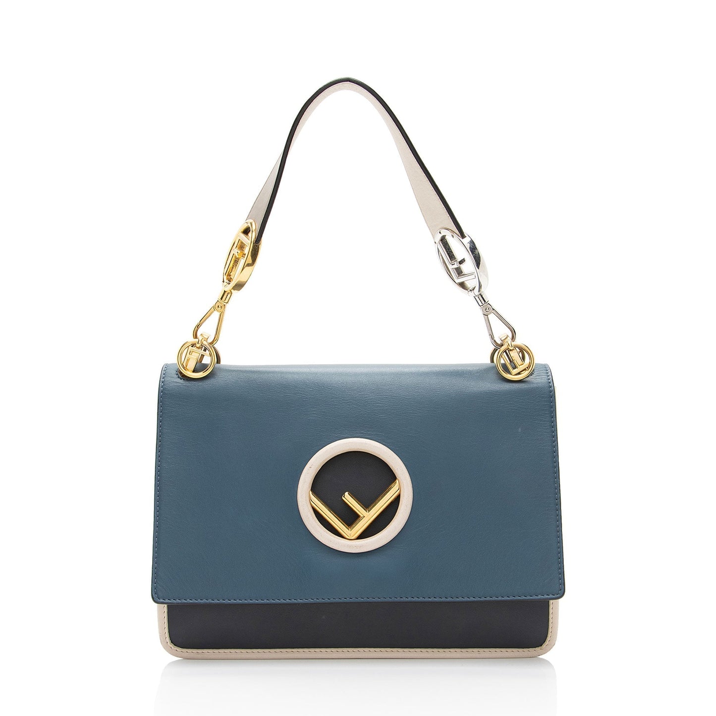 Fendi Kan Shoulder Bag Leather Medium Bag Shf Odjd0J