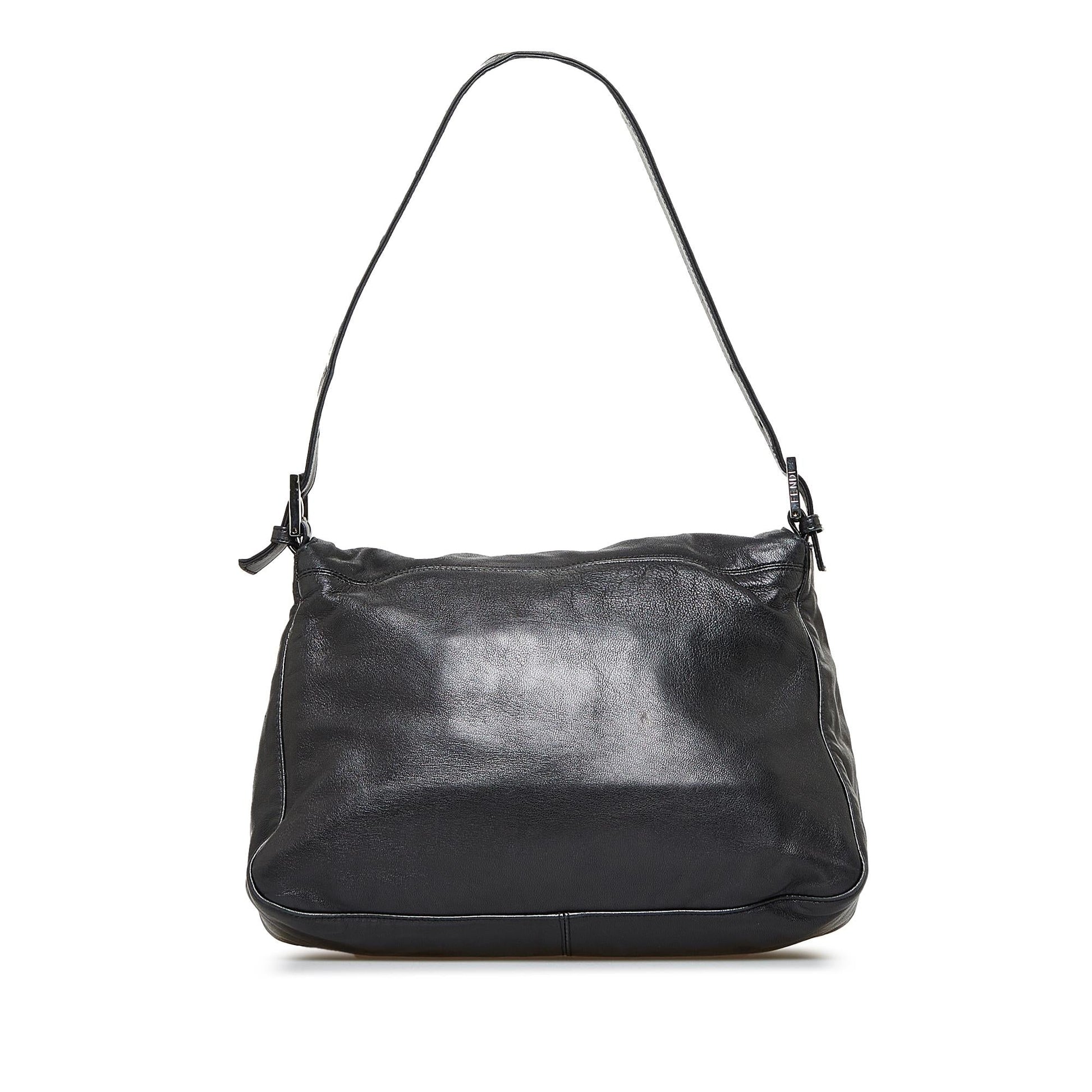 Fendi Mamma Forever Shg J1Tugd Shoulder Bag Leather