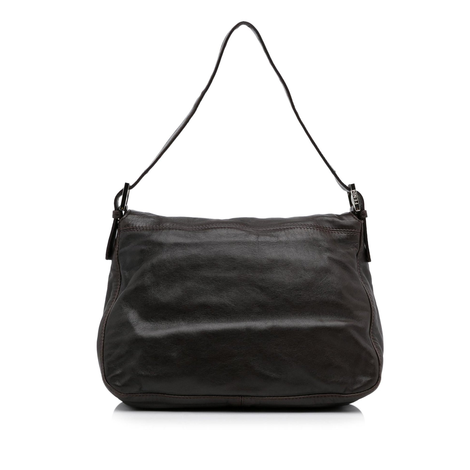 Fendi Mamma Forever Shg Ttzfim Shoulder Bag Leather