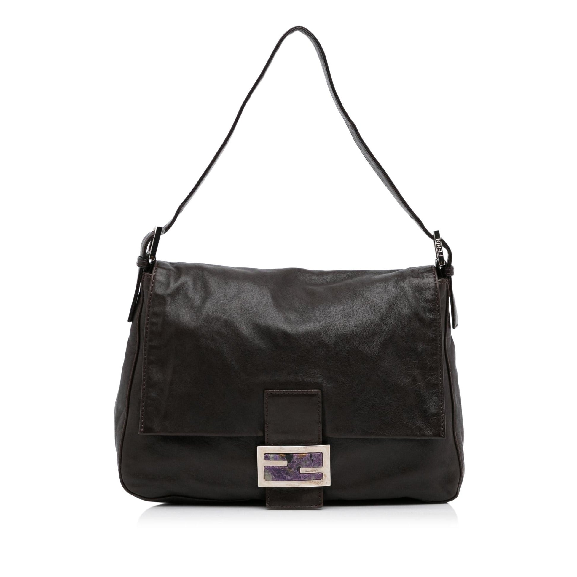 Fendi Mamma Forever Shg Ttzfim Shoulder Bag Leather
