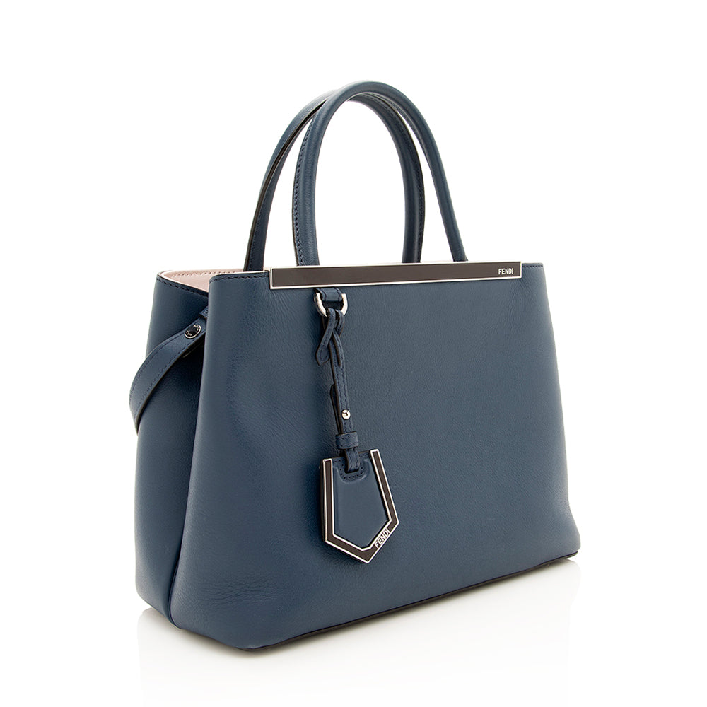 Fendi Petite 2Jours Tote Shf Leather Tote Bag Tote Shf 18866