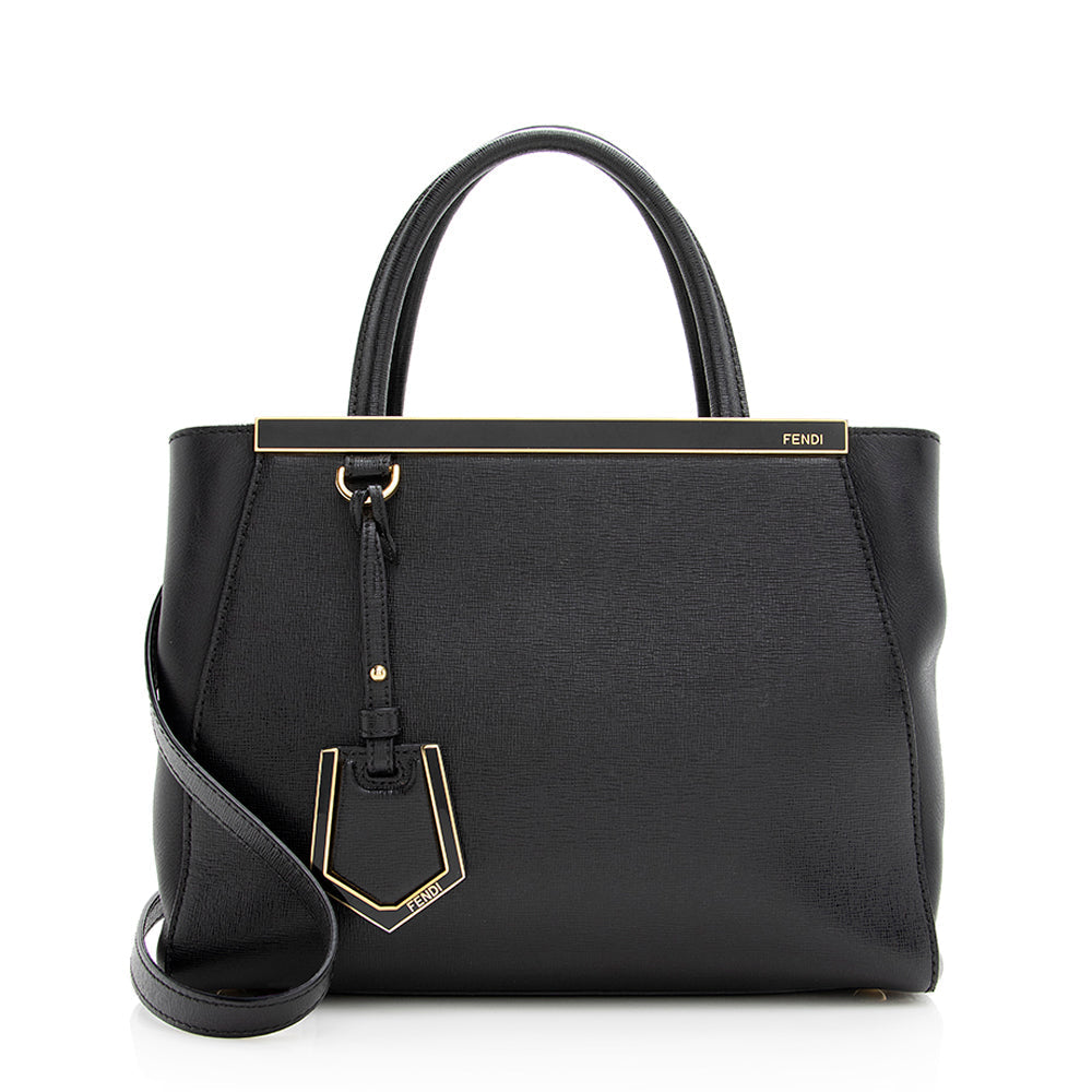 Fendi Petite 2Jours Tote Shf Leather Tote Bag Tote Shf 20149