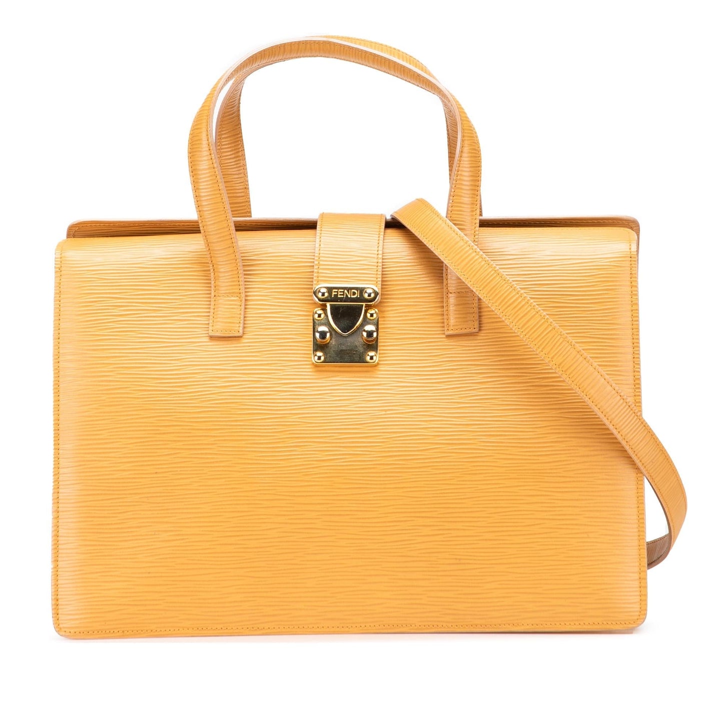 Fendi Satchel Leather Satchel Bag