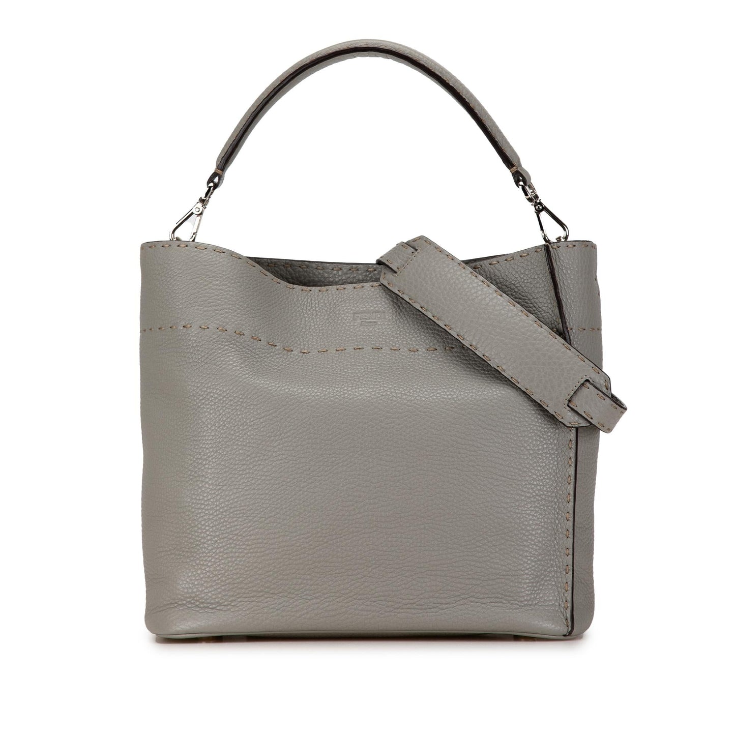 Fendi Selleria Anna Satchel Shg Oluvo5 Leather Satchel Bag