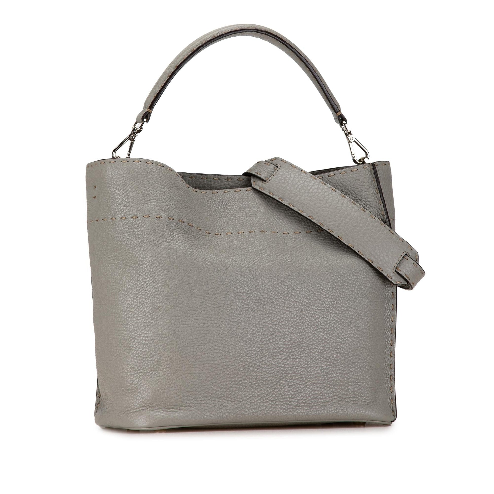 Fendi Selleria Anna Satchel Shg Oluvo5 Leather Satchel Bag