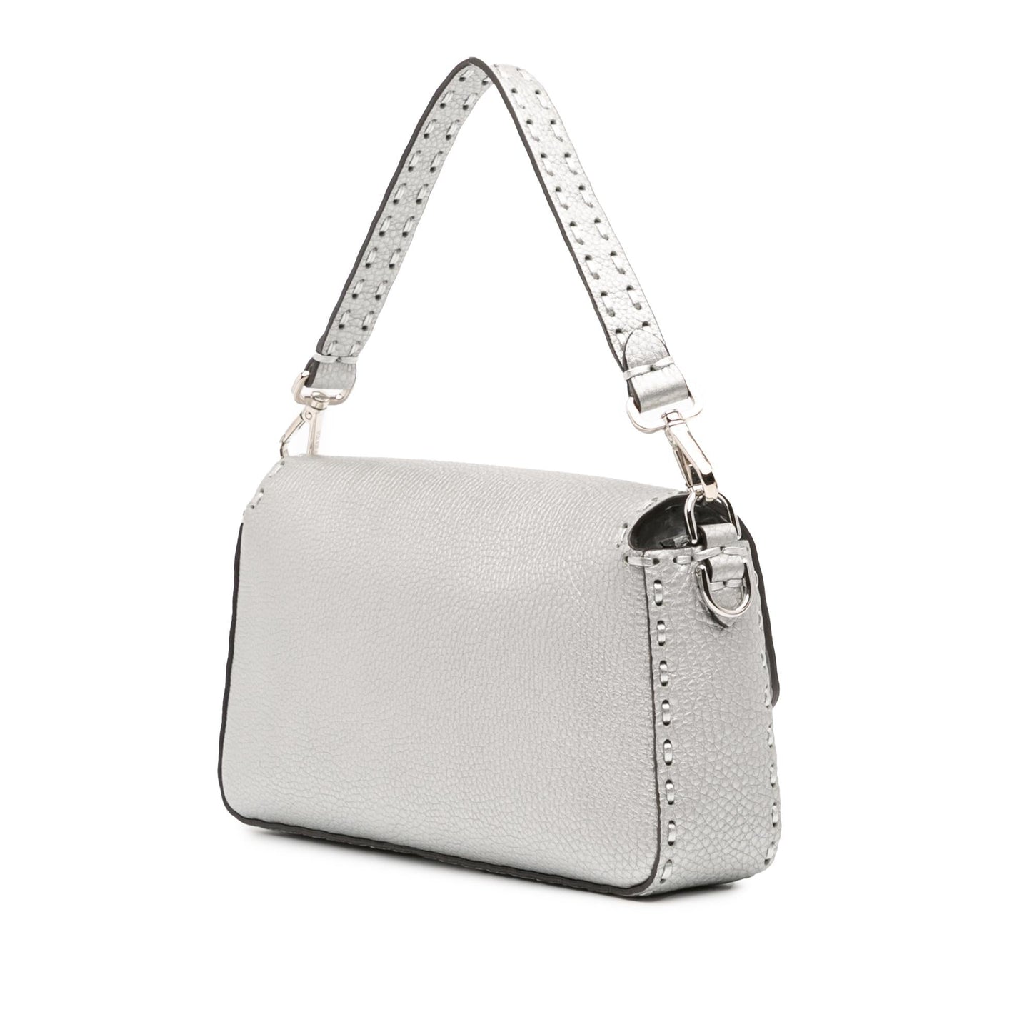 Fendi Selleria Baguette Satchel Leather Satchel Bag Baguette Satchel 3