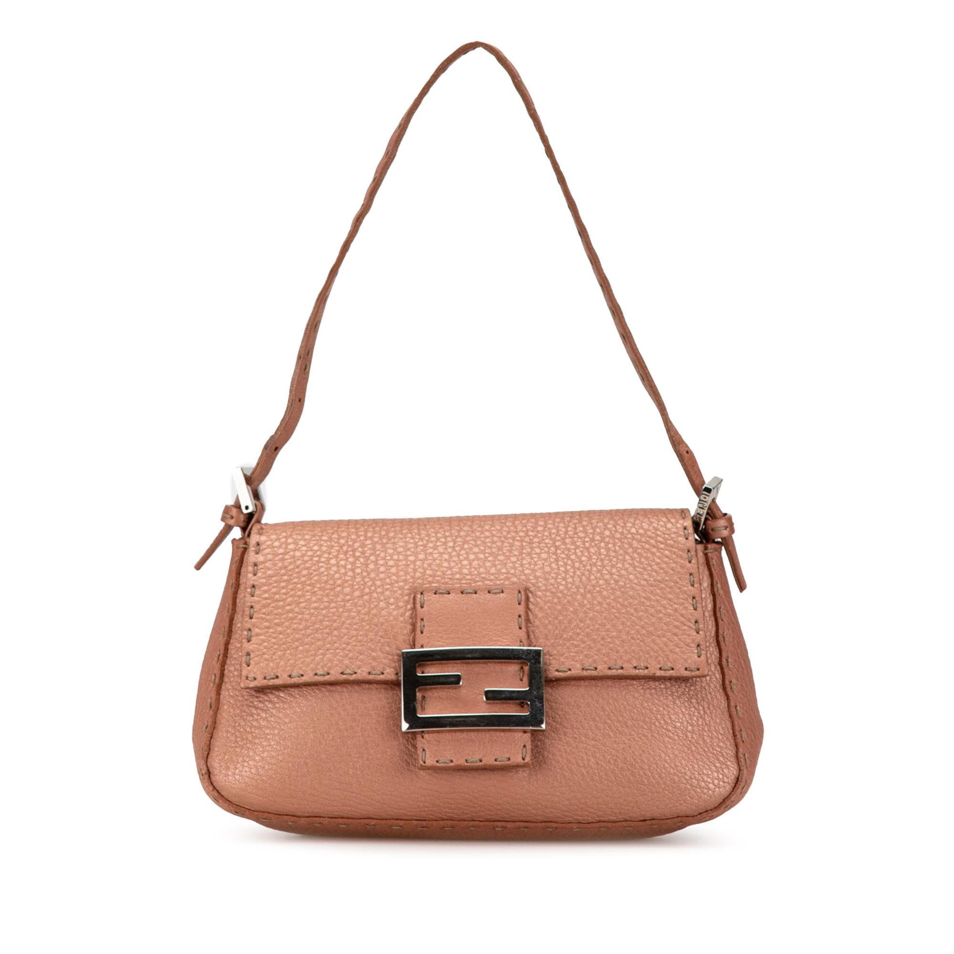 Fendi Selleria Baguette Shg 3Eu3E8 Shoulder Bag Leather