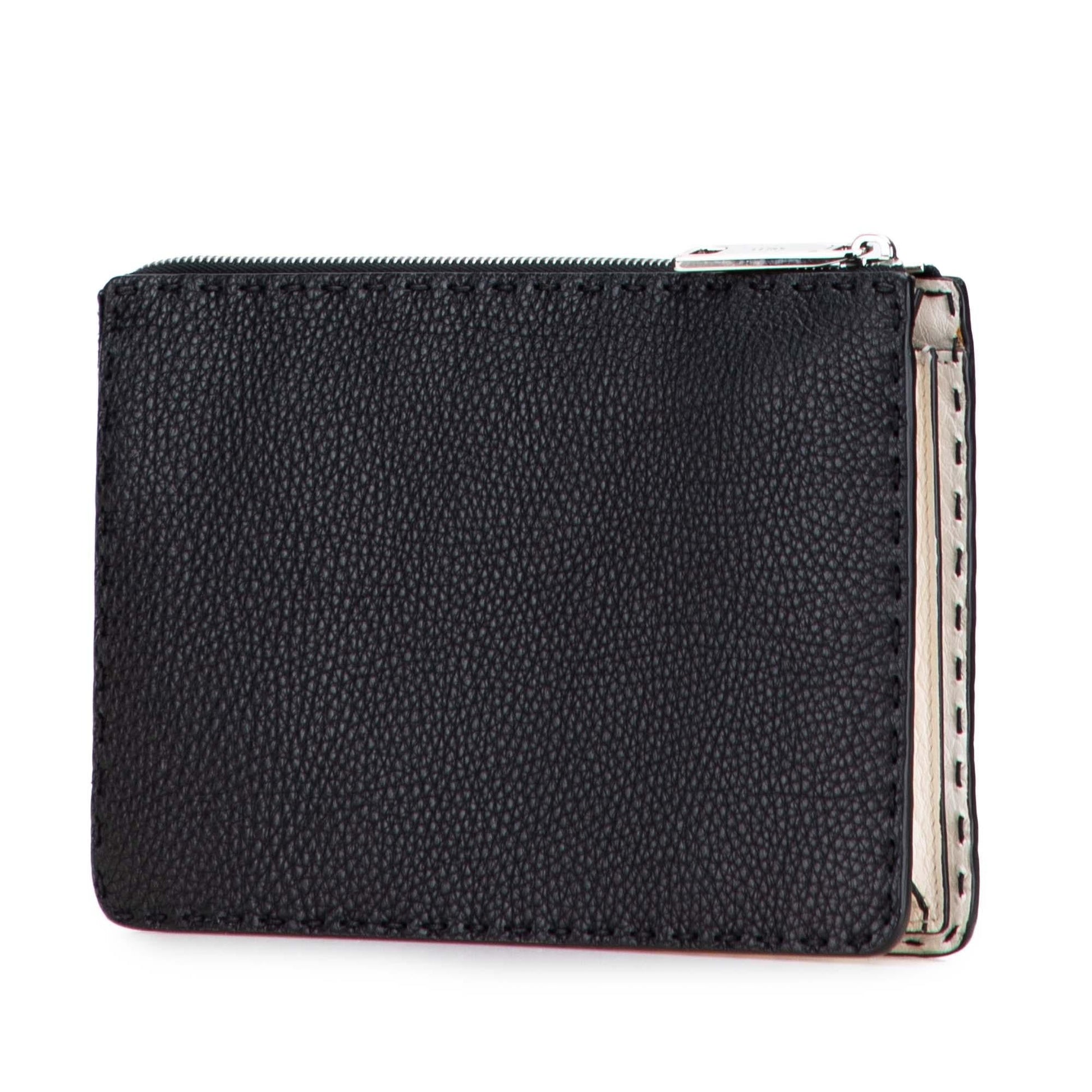 Fendi Selleria Clutch Leather Clutch Bag